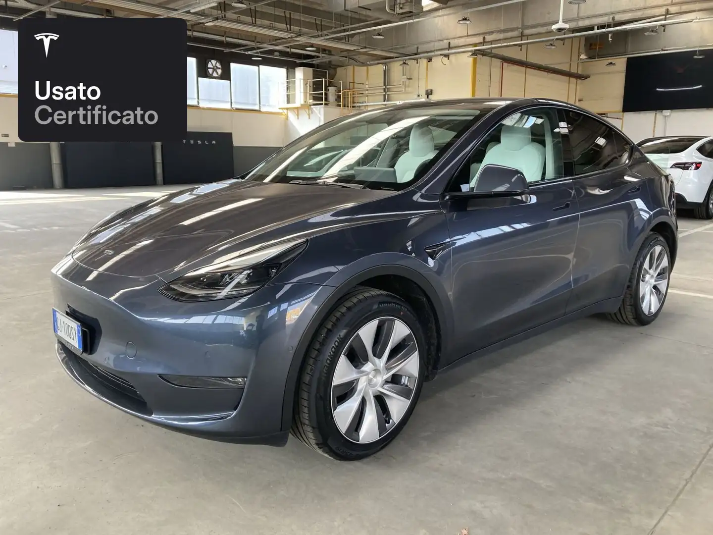 Tesla Model Y Long Range AWD Argento - 2