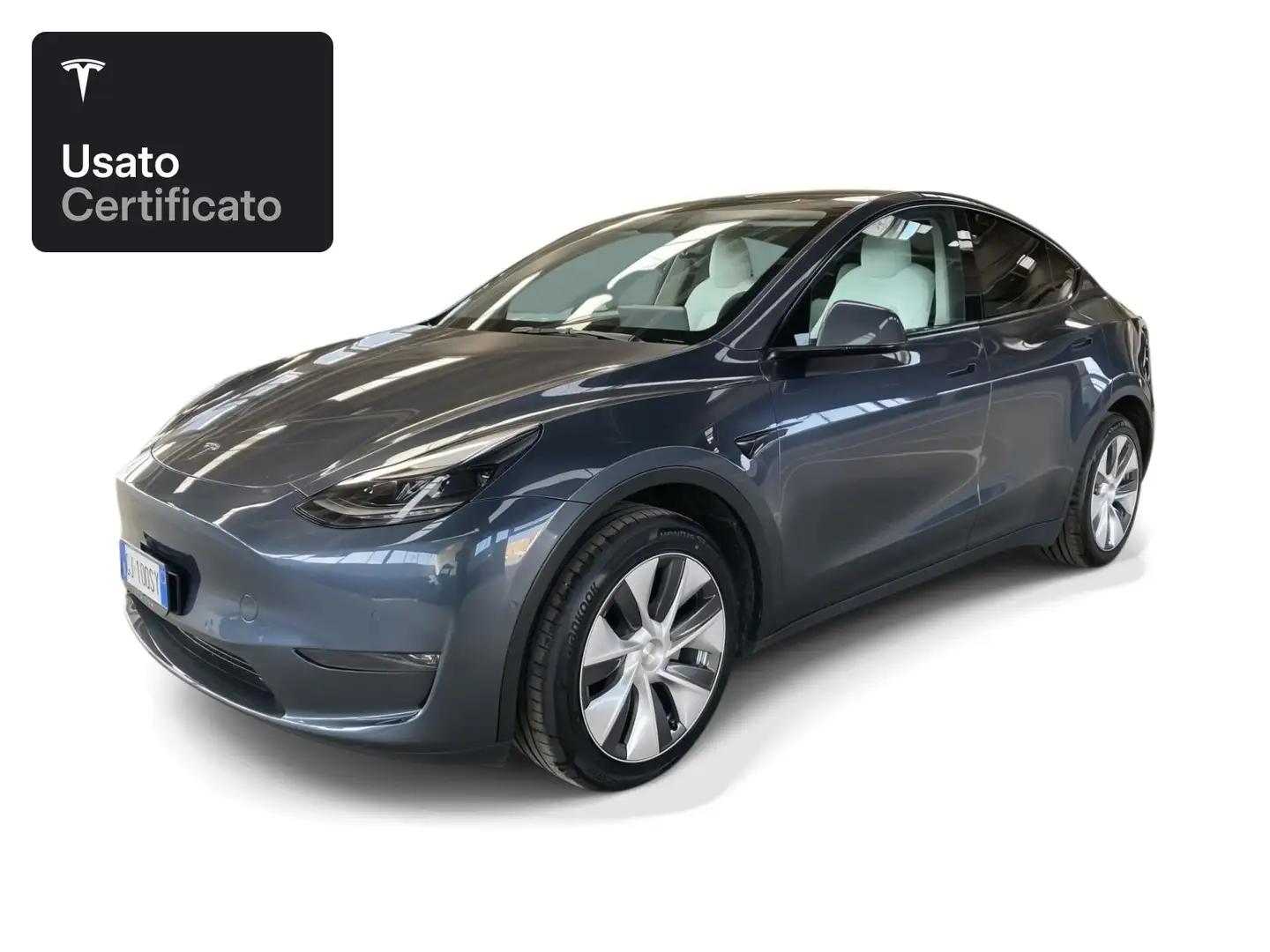 Tesla Model Y Long Range AWD Argento - 1