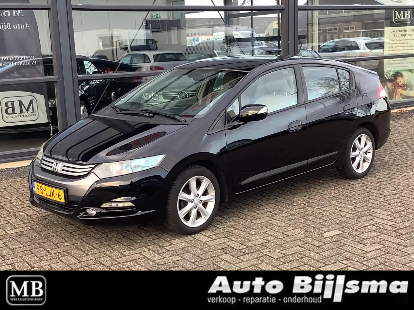 Honda Insight 1.3 Comfort automaat, compleet dealer onderhouden, Noir - 1