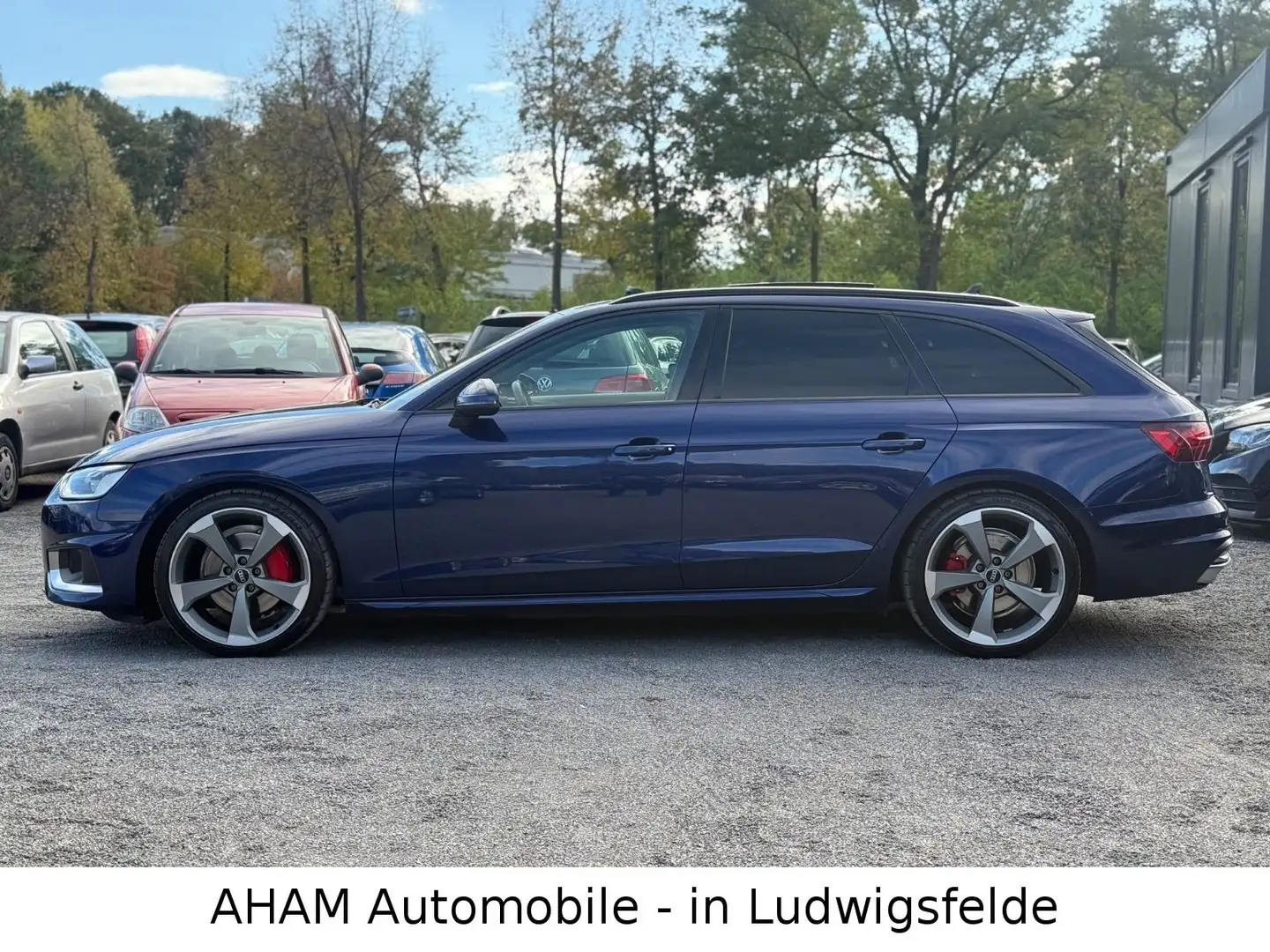 Audi A4 Avant 40TDI|QUATTRO|SPORT|PANO|ACC|MATRIX|AHK Bleu - 2