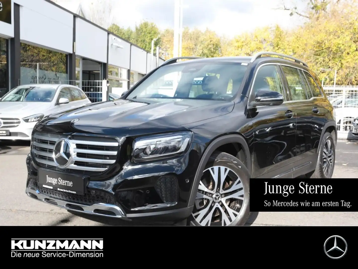 Mercedes-Benz GLB 220 d 4M Progressive MBUX Navi 360° SpiegelP Schwarz - 1