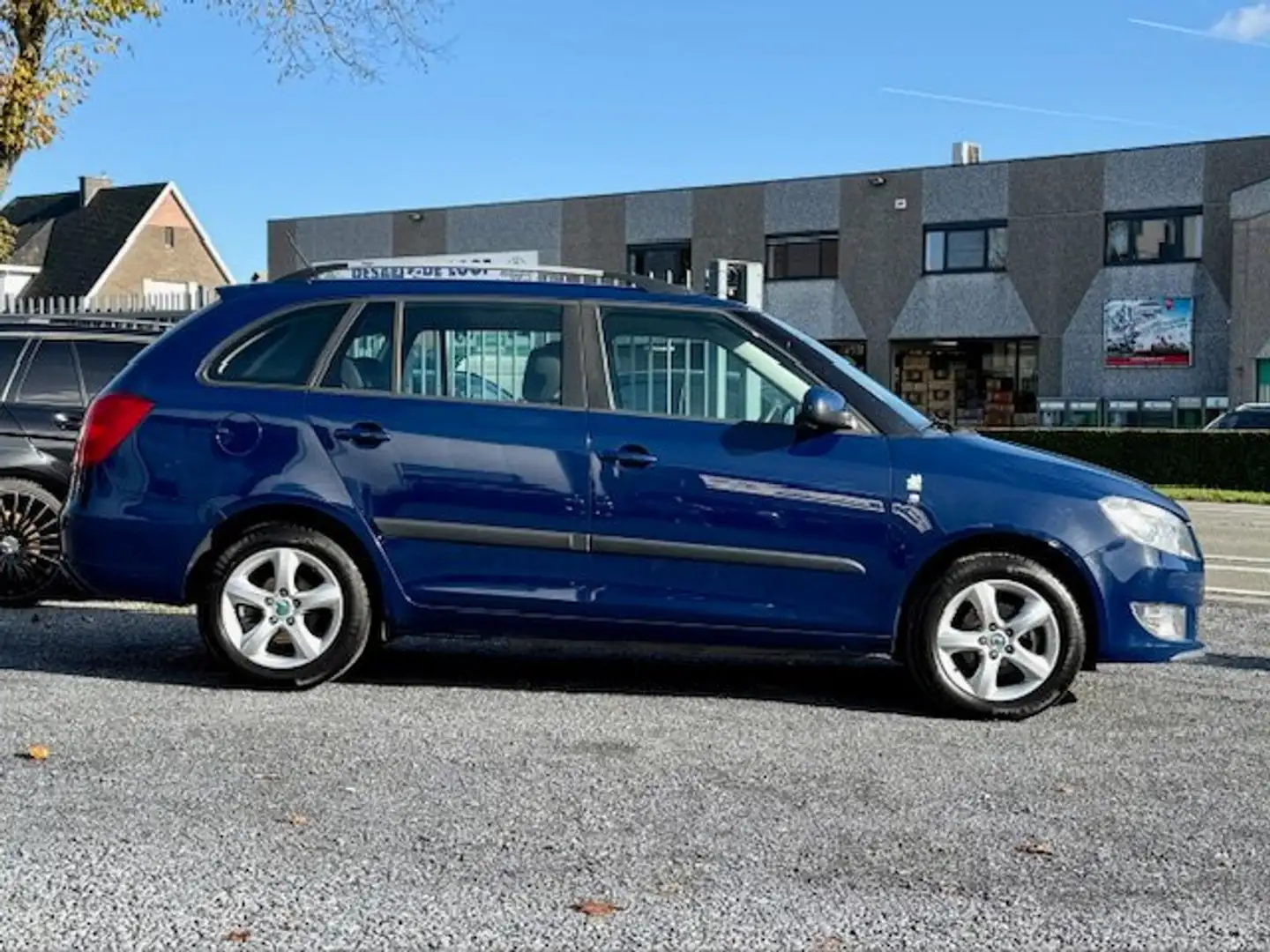 Skoda Fabia Fabia 1.2 TDI AIRCO ALU Combi GreenLine 1e Hand Bleu - 2