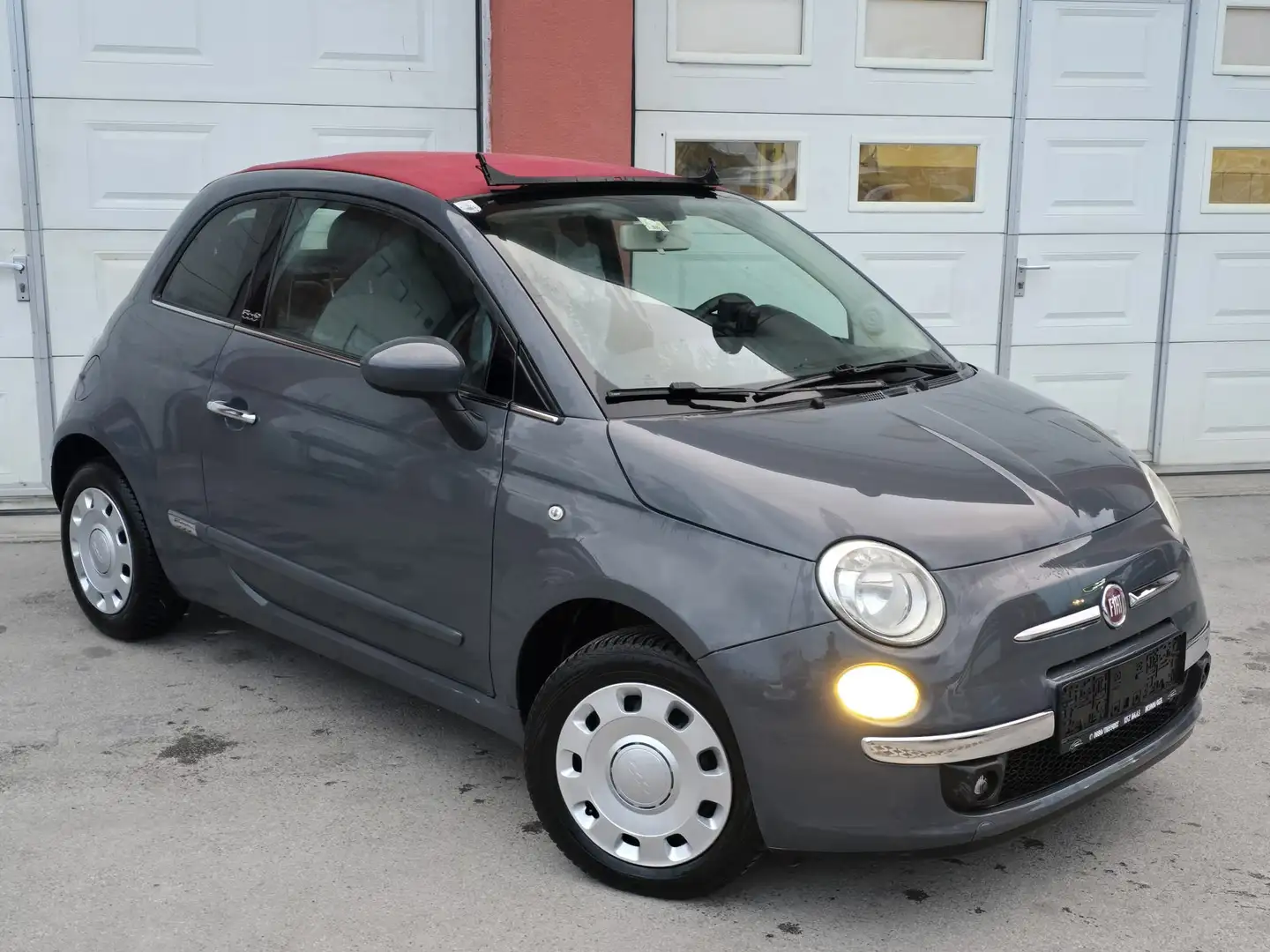 Fiat 500C 500 Cabrio 1,2 Pop Grau - 2