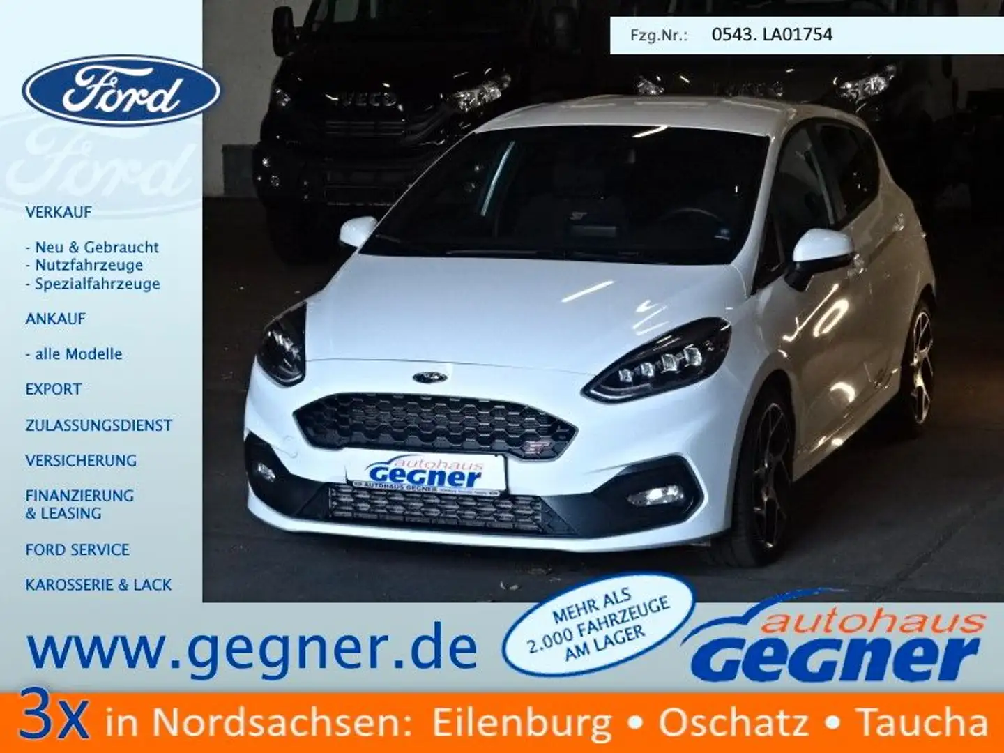Ford Fiesta ST 1.5 Ecob Styling-Paket Performance LED Weiß - 1