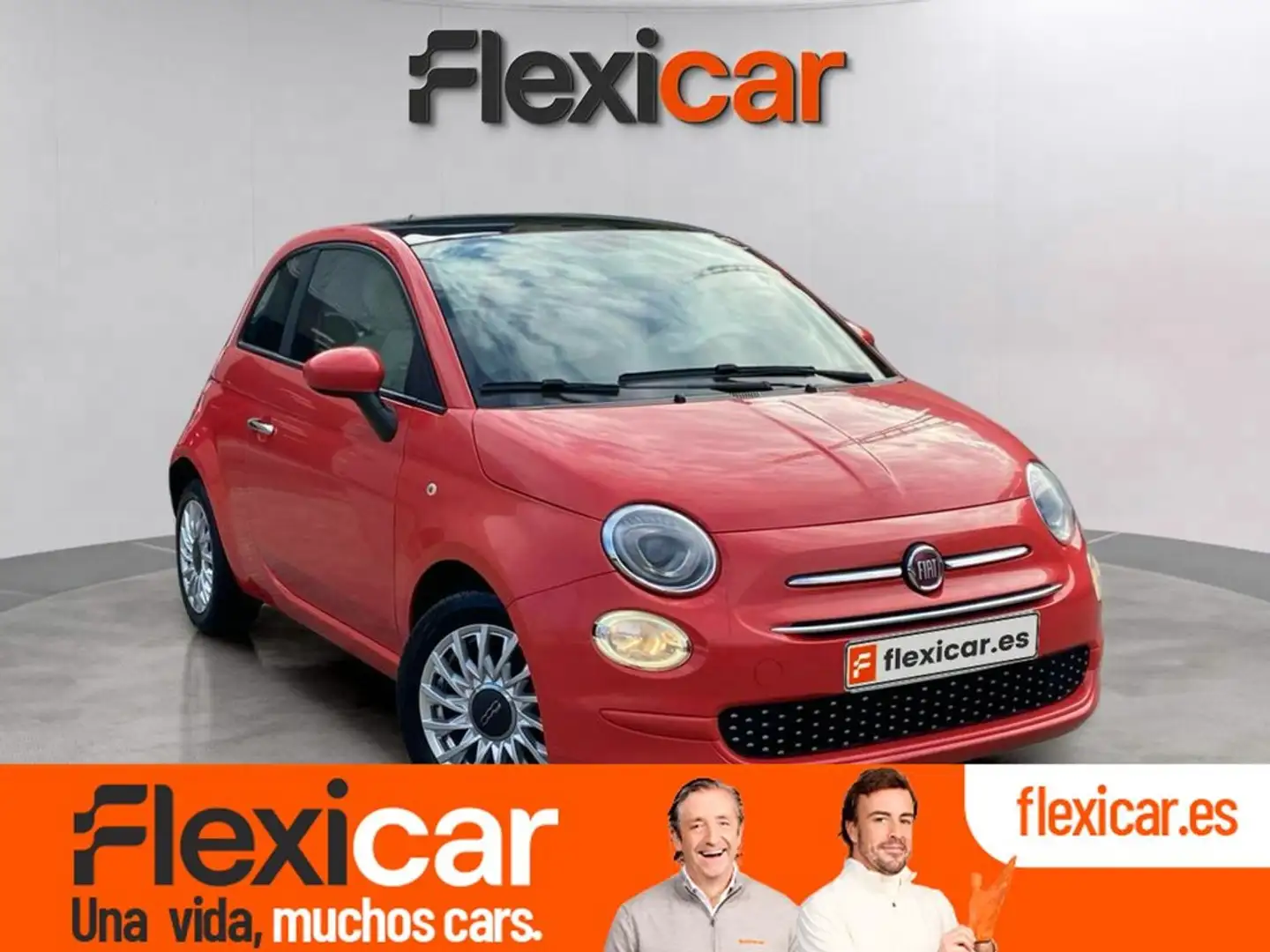 Fiat 500 Lounge 1.0 6v GSE 52KW (70 CV) Jaune - 1