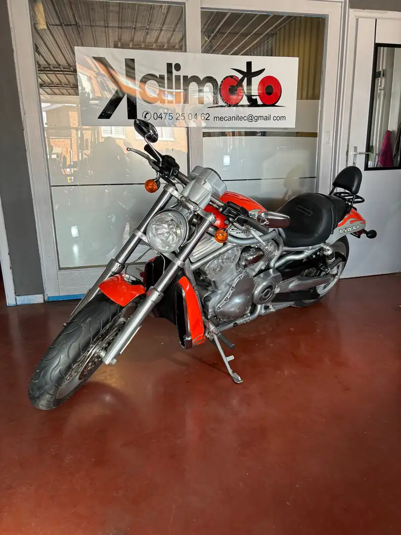 Harley-Davidson VRSC V-Rod Pomarańczowy - 1