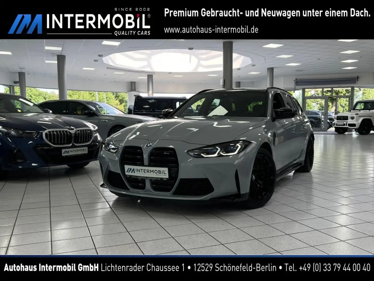 BMW M3 Competition Touring xDrive*LASER*H-K*MEMO* Grau - 1