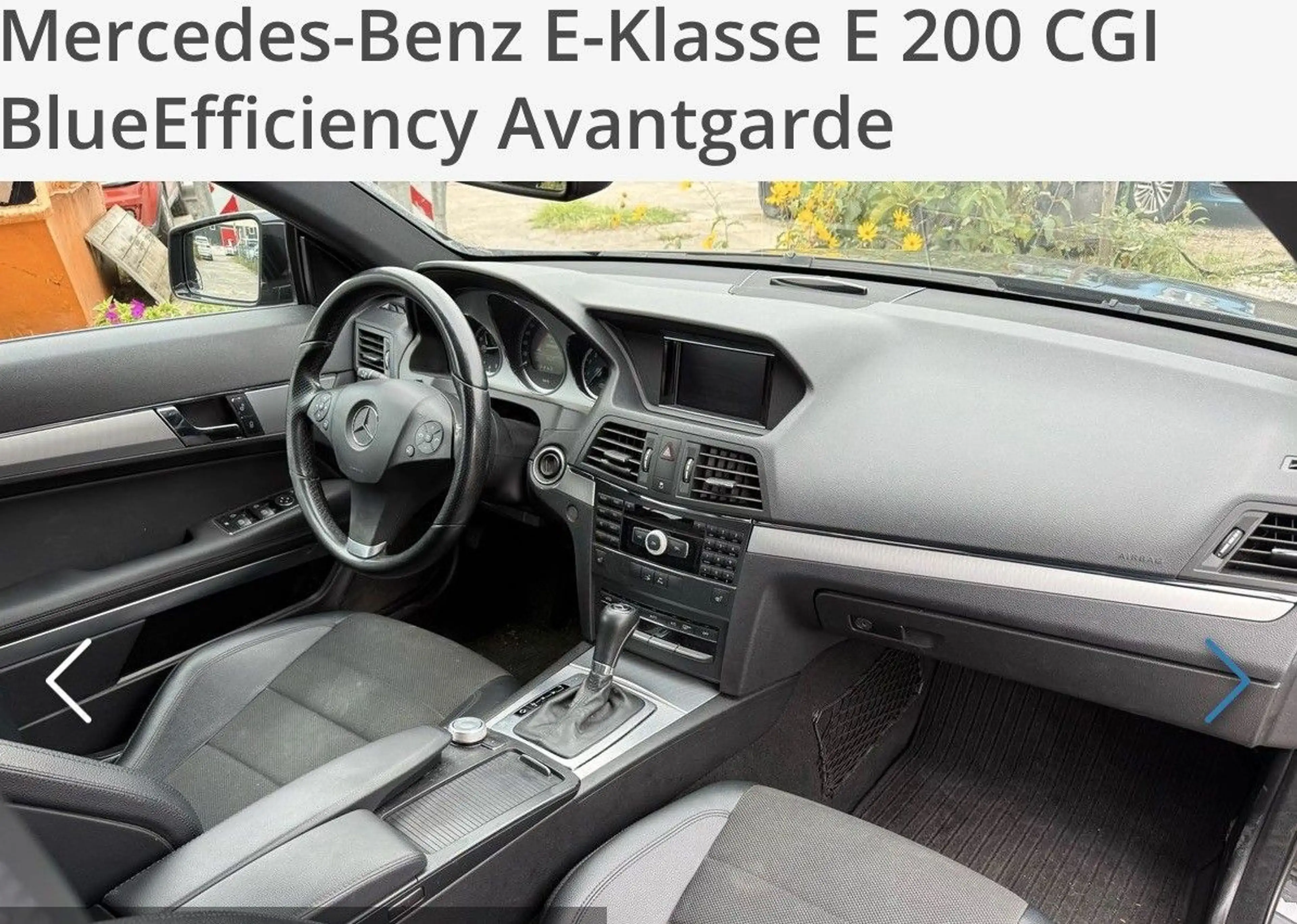 Mercedes-Benz E 200 CGI Blue*Avantgarde*Automatik*Leder*Navi* — photo 2