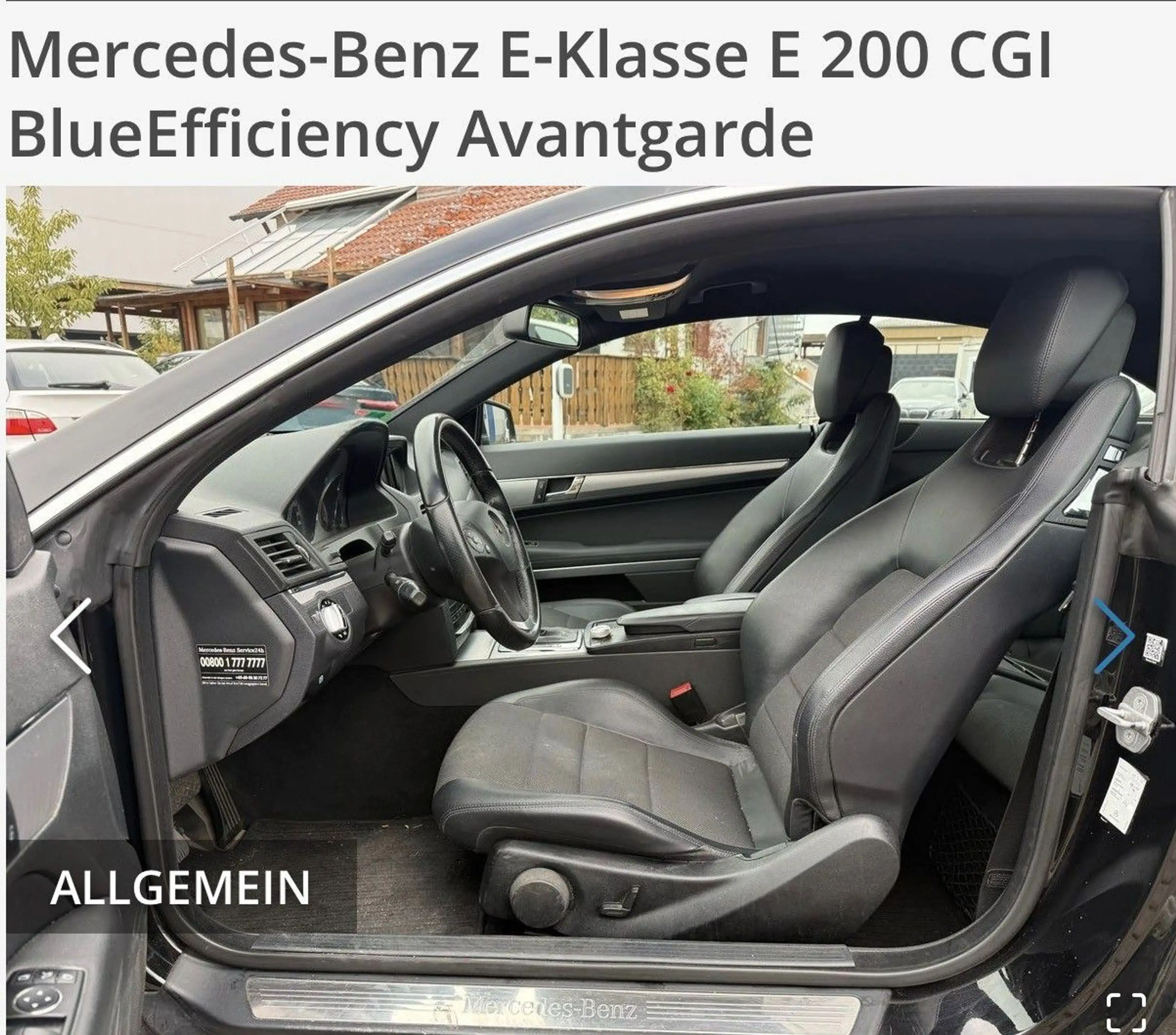 Mercedes-Benz E 200 CGI Blue*Avantgarde*Automatik*Leder*Navi* — photo 14