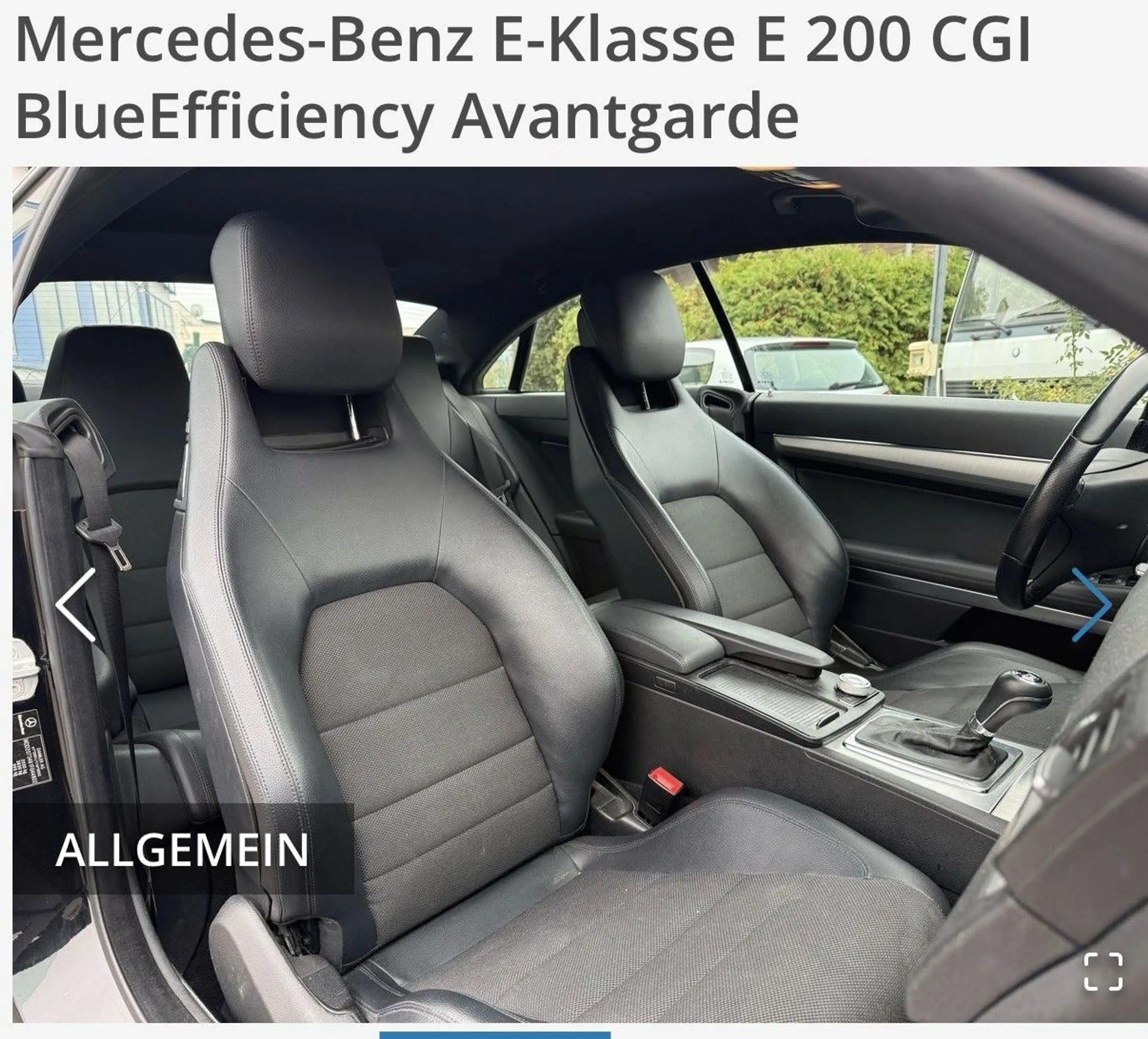 Mercedes-Benz E 200 CGI Blue*Avantgarde*Automatik*Leder*Navi* — photo 4