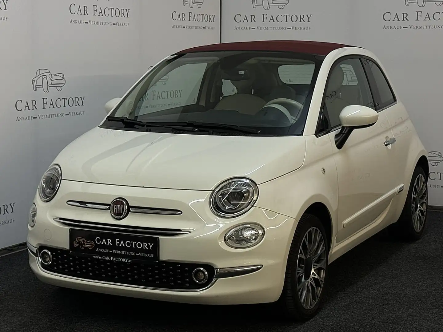 Fiat 500C ECO 1,2 69 Lounge Weiß - 1