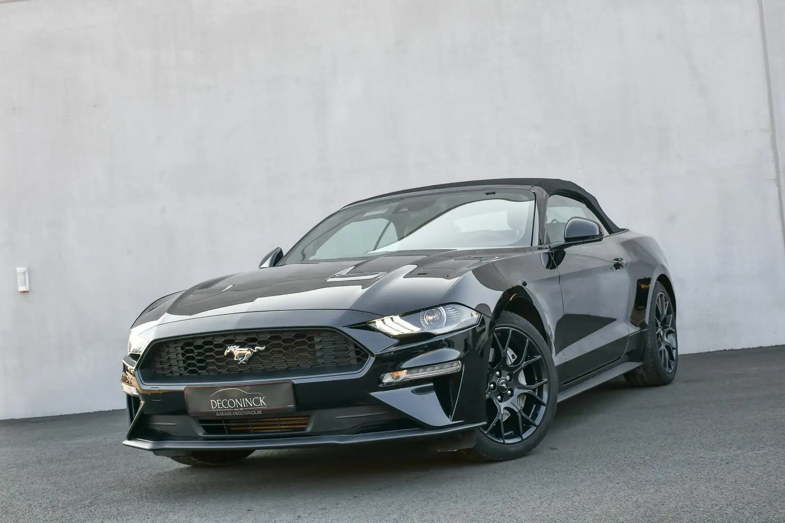 Ford Mustang 2.3 EcoBoost *CAMERA*ACC*CARPLAY*LEDER*B&O* Noir - 1