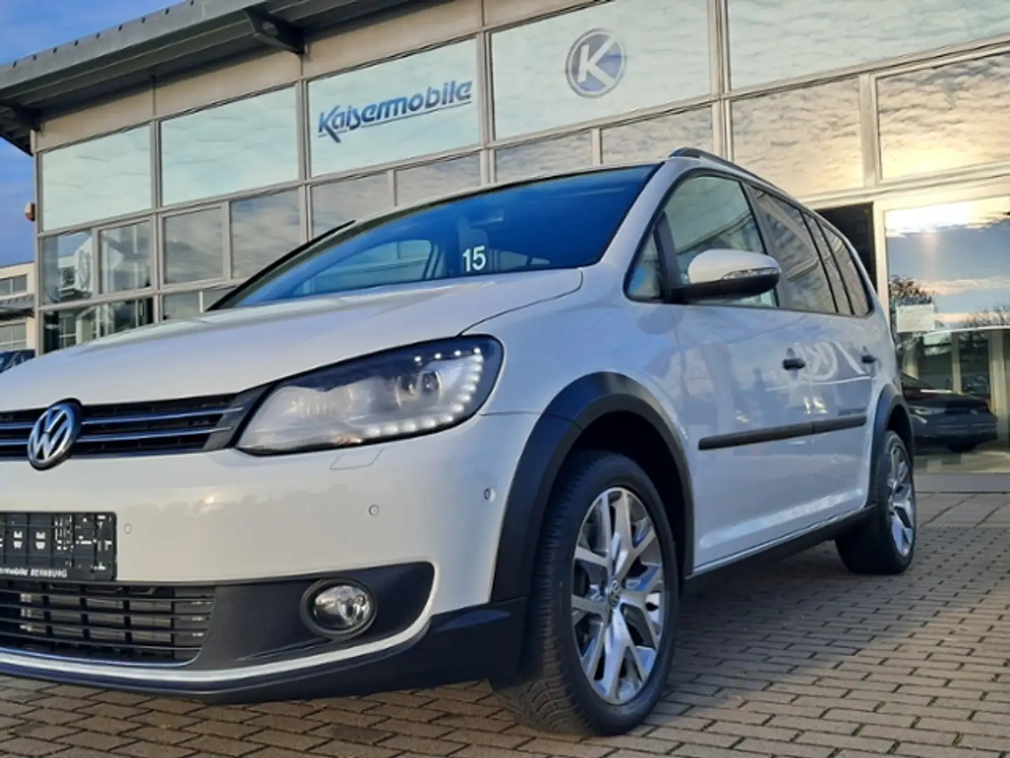 Volkswagen Cross Touran 1.4 TSI KLIMA XENON ALU Blanc - 2