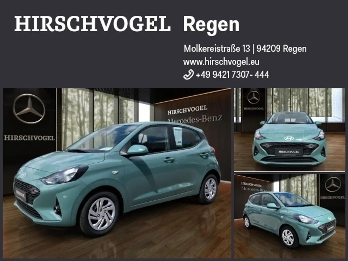 Hyundai i10 FL 1.0 5-MT 2WD MY25 SELECT+Navi+Kam+PDC+SHZ Groen - 1