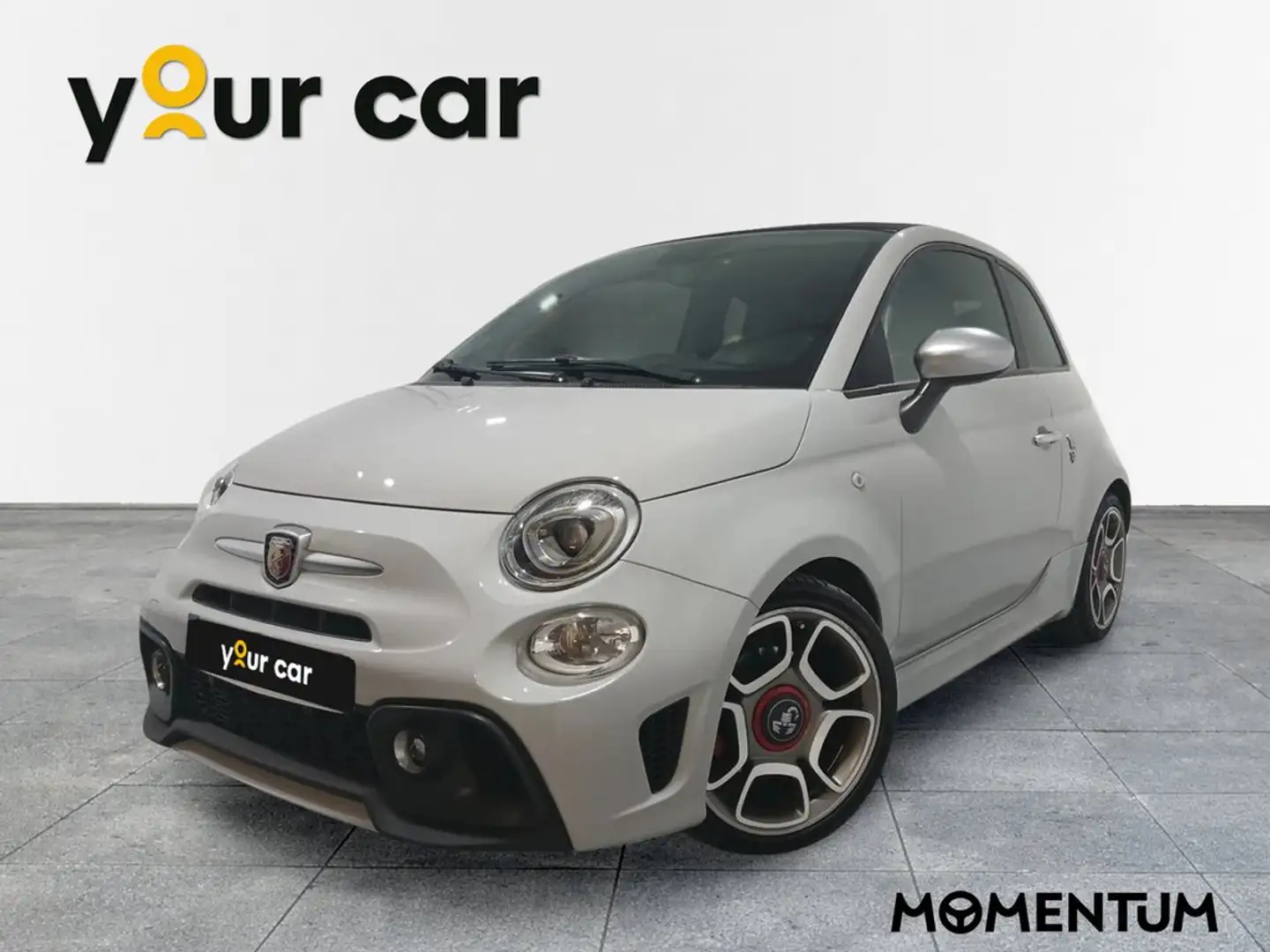 Abarth 595C 1.4T JET TURISMO AUT. 121KW Gris - 1