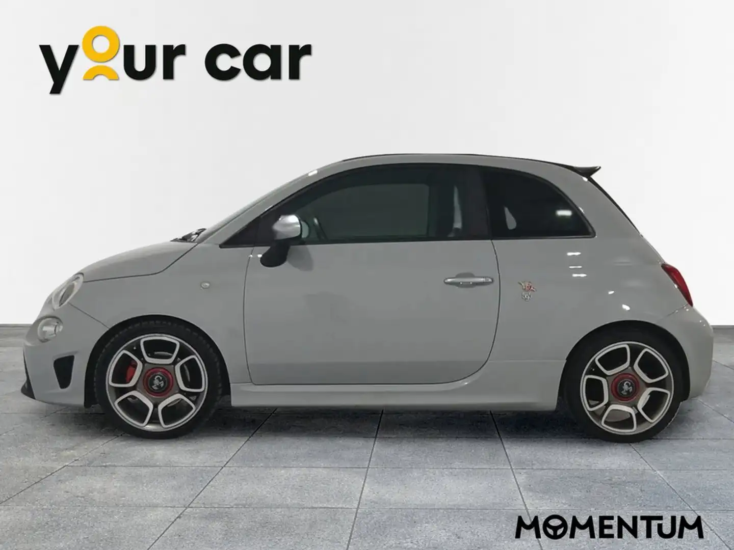 Abarth 595C 1.4T JET TURISMO AUT. 121KW Gris - 2