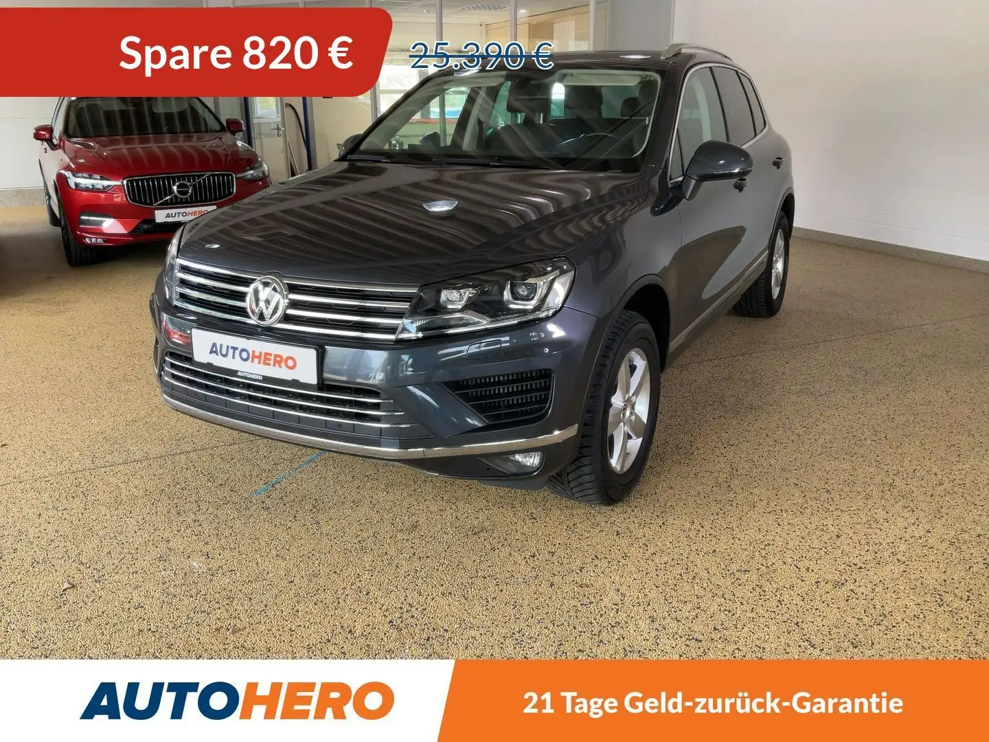 Volkswagen Touareg 3.0 V6 TDI BMT Terrain Aut.*NAVI*BI-XENON*TEMPO* Grau - 1