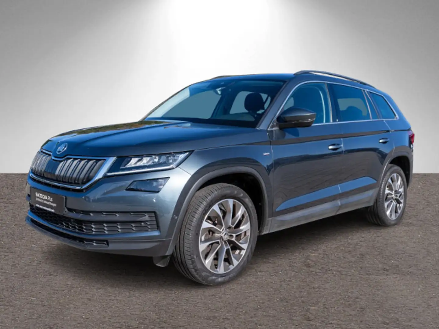 Skoda Kodiaq Clever 4x4 2.0TDI DSG LED RFK ACC AHK 7-S Grau - 1