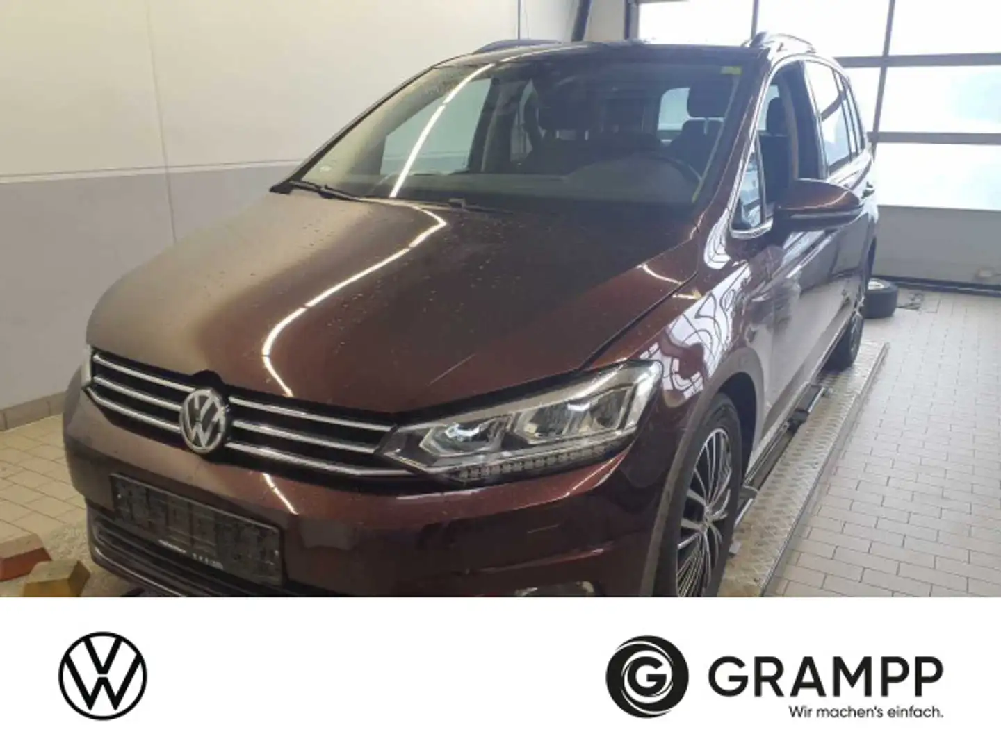 Volkswagen Touran Highline 1.4TSI +AHK+KAMERA+LED+ASSISTS+ Rot - 1