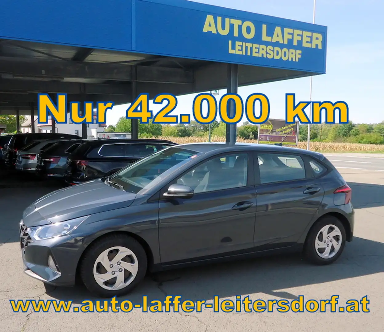 Hyundai i20 1,2 MPI i-Line Plus**Nur 42.000km**Klima Grau - 1