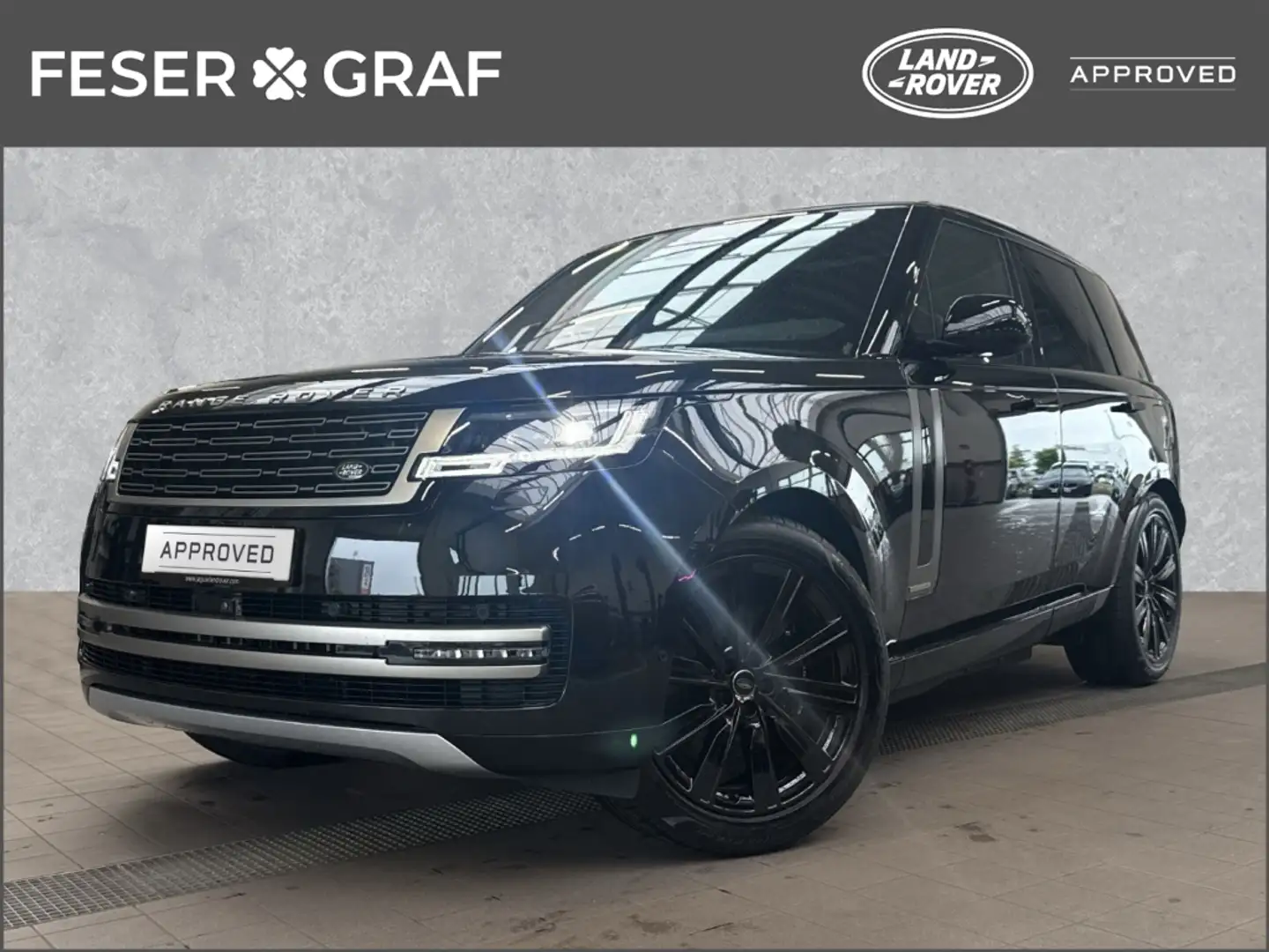 Land Rover Range Rover P550e Autobiography 22'' AHK Lederhimmel Zwart - 1