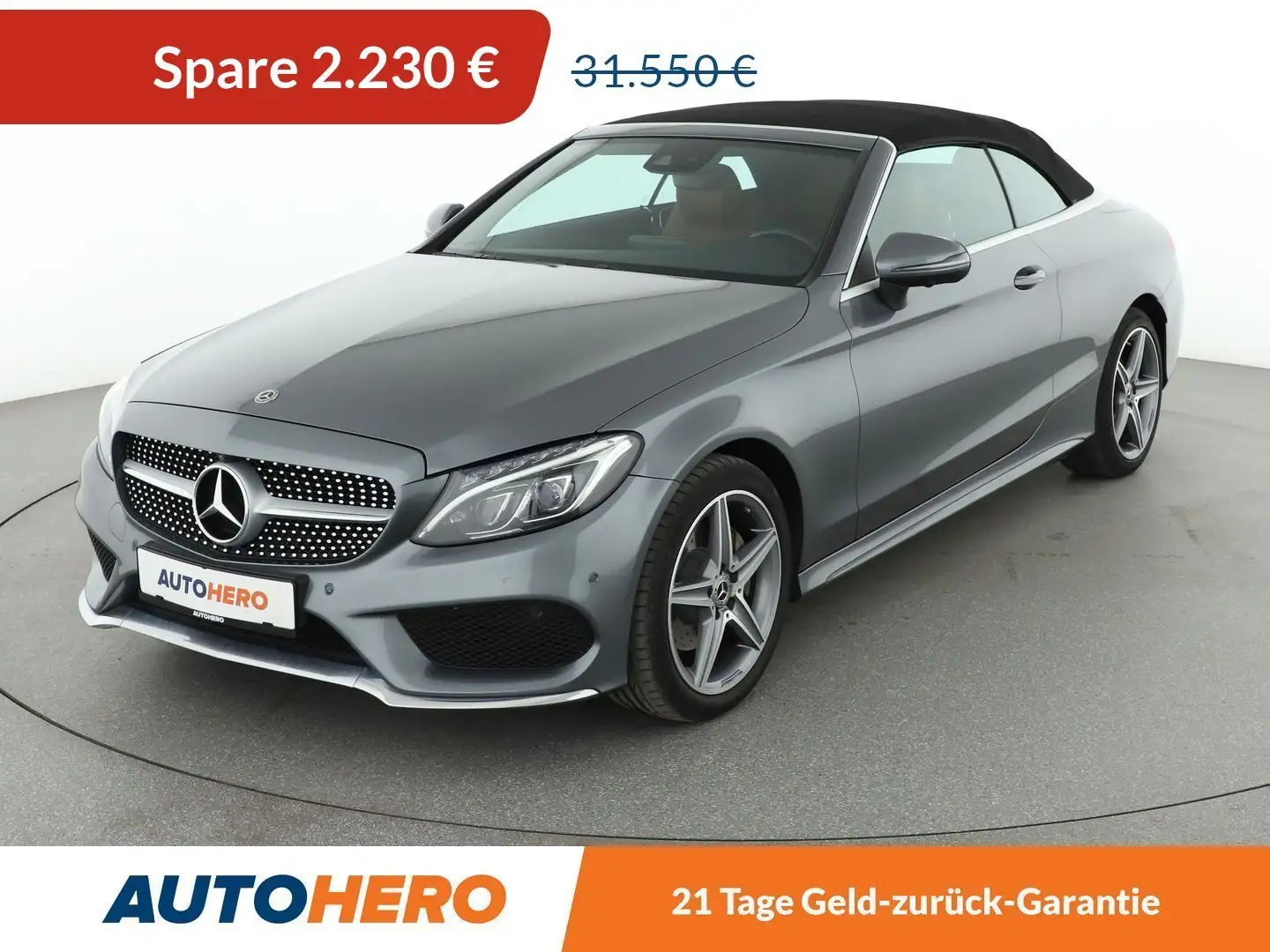 Mercedes-Benz C 200 C 200 4Matic AMG Line Aut. *LED*360°*TEMPO* Grau - 1