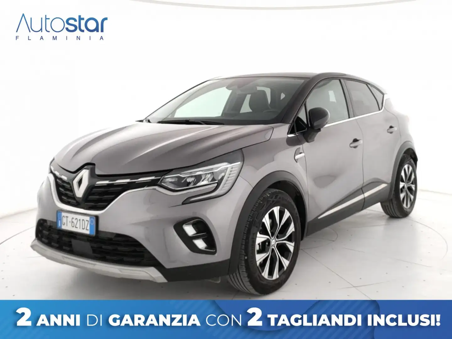 Renault Captur 1.6 E-Tech full hybrid Techno 145cv auto Grigio - 1