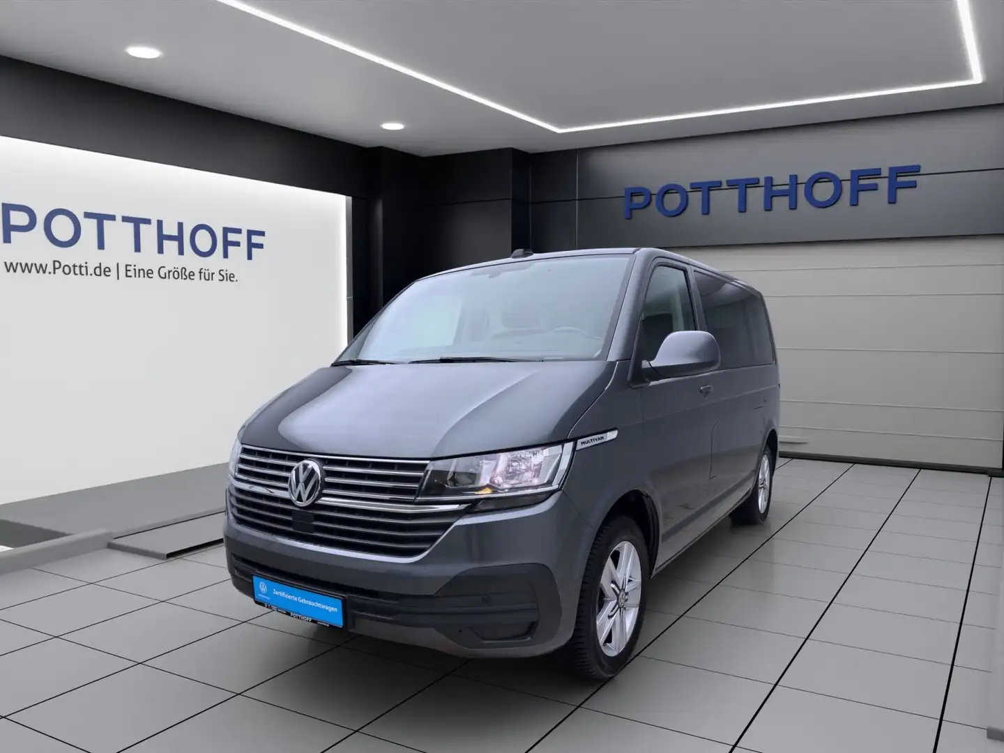 Volkswagen T6.1 Multivan 2.0 TDI DSG COMFORTLINE AHK NAVI P Gris - 1