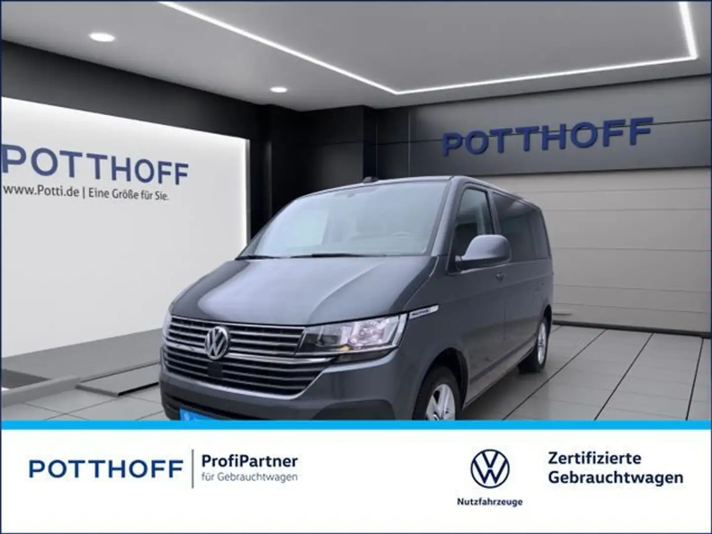 Volkswagen T6.1 Multivan 2.0 TDI DSG COMFORTLINE AHK NAVI P Grau - 1