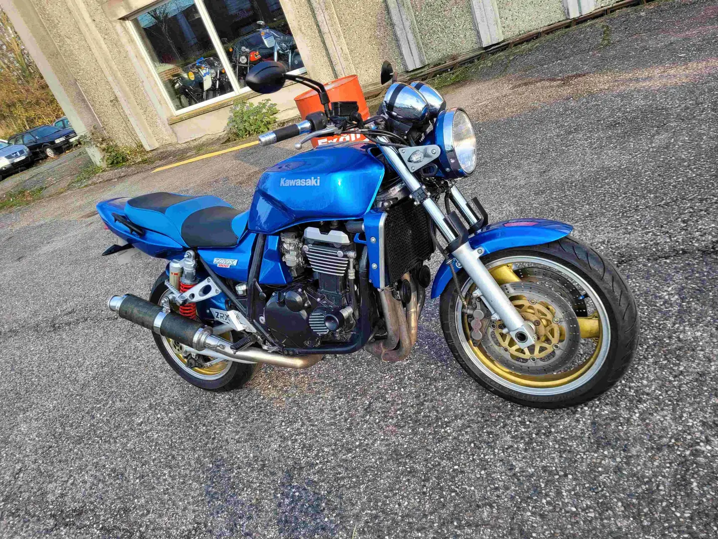 Kawasaki ZRX 1100 / 1999 / 70867 Kms Kék - 2