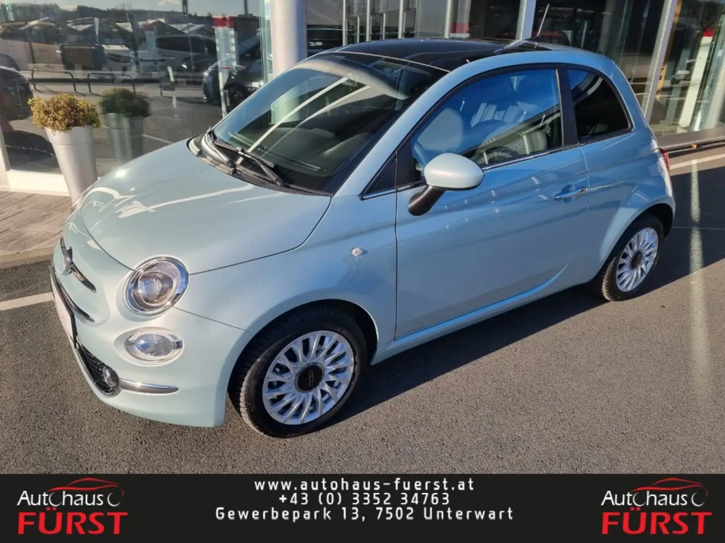 Fiat 500 Firefly Hybrid DolceVita 70 Blau - 1