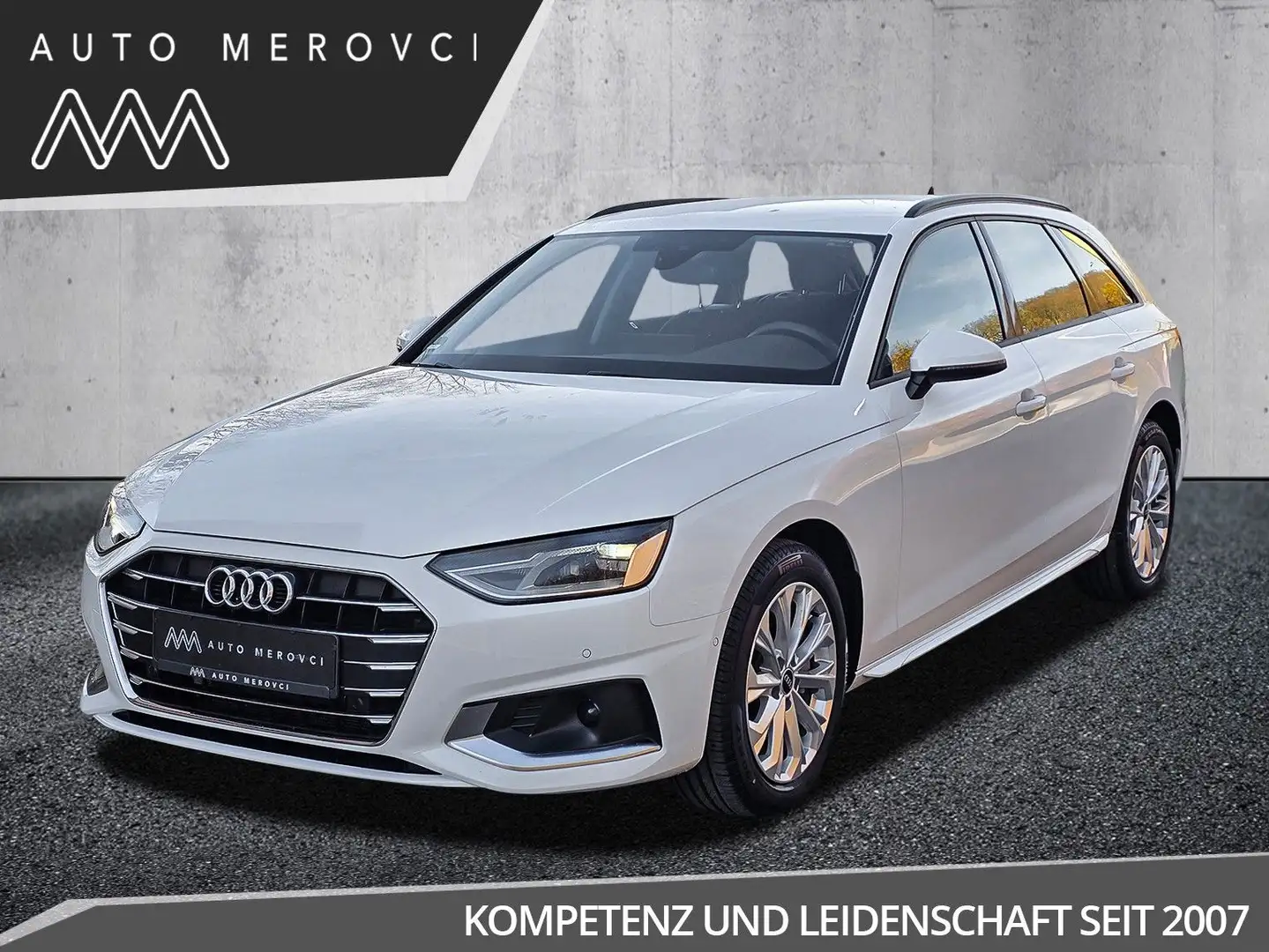 Audi A4 Avant 40 TDI 2.0 S-tronic/LED/ACC-Lane-Tot Weiß - 1