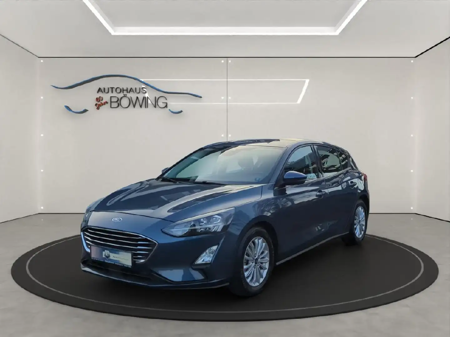 Ford Focus Titanium Bleu - 1