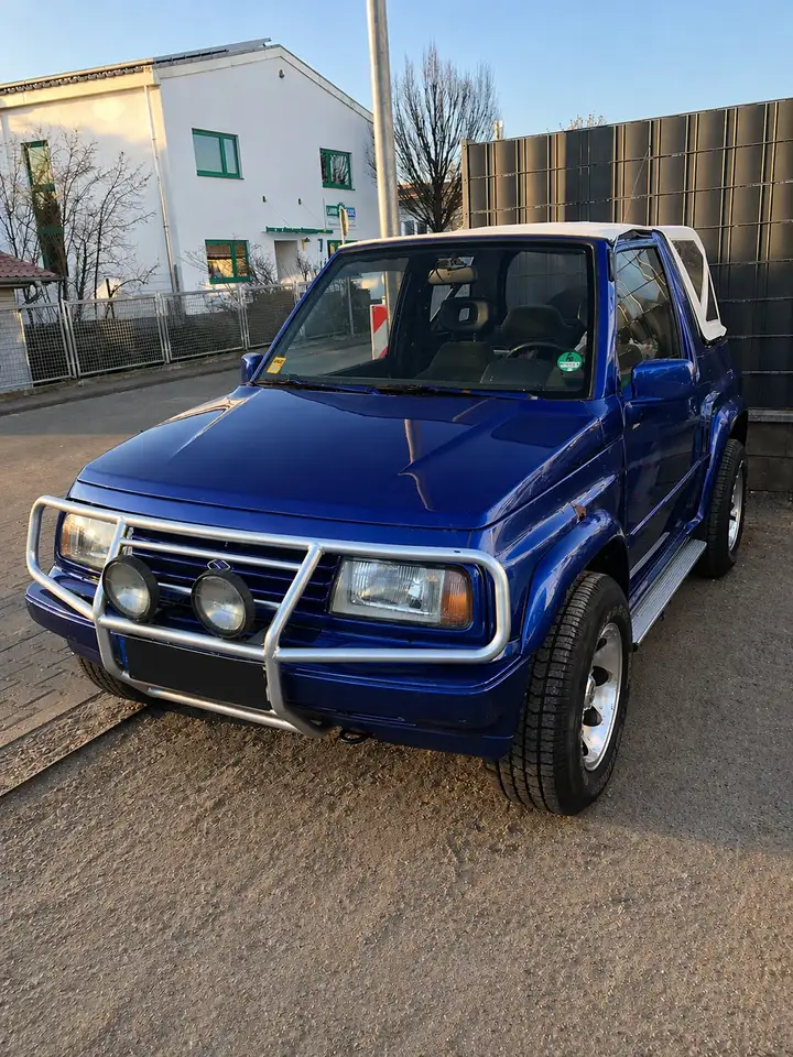 Suzuki Vitara Cabrio 4x4 | Oldtimer | 1.6 16V, foto 11