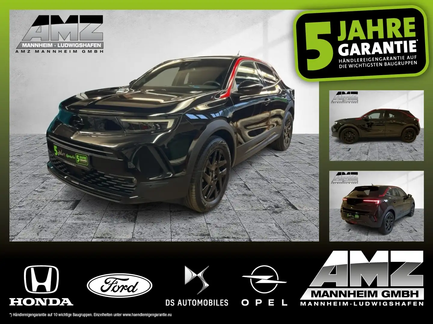 Opel Mokka-E GS LED+Navi+Sitzheizung+Kamera+ Schwarz - 1