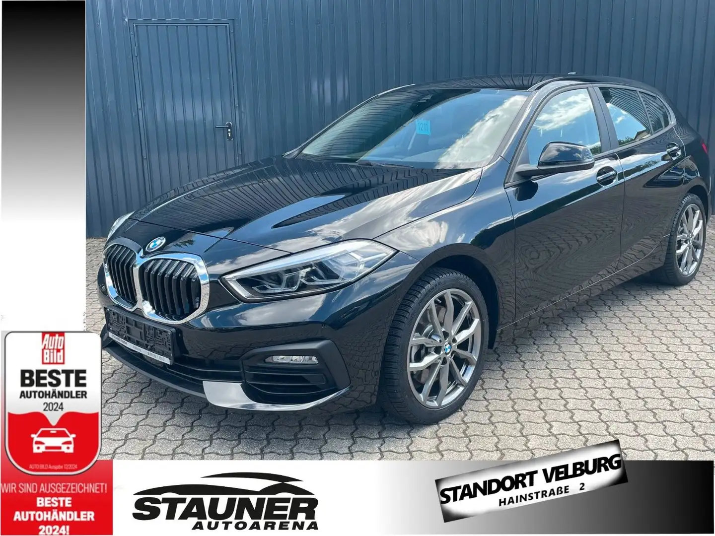 BMW 120 i Autom. 5-Türer/ Lenkradheiz/HiFi/18"M-Räder Schwarz - 1