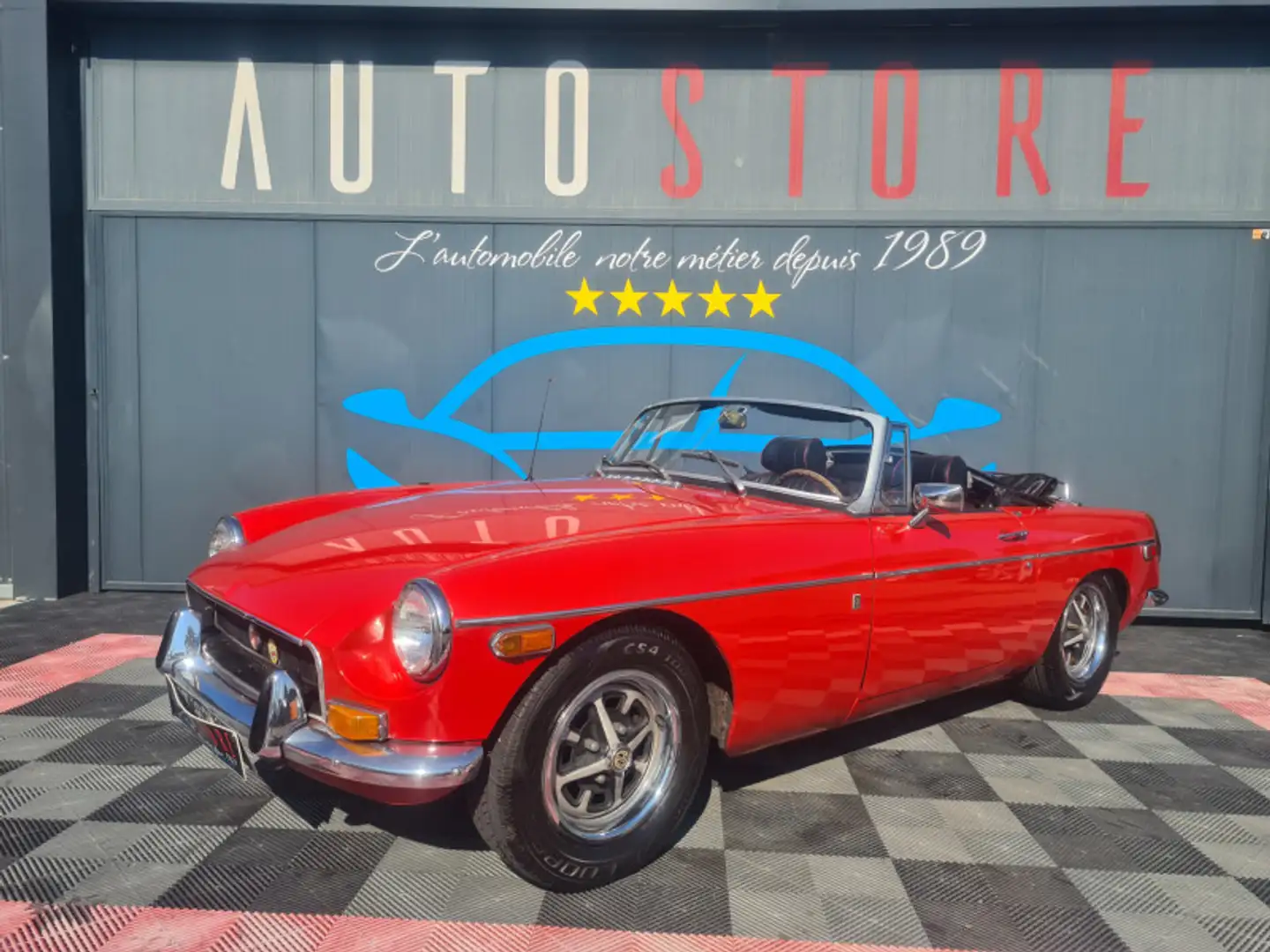MG MGB MGB ROADSTER Rosso - 1