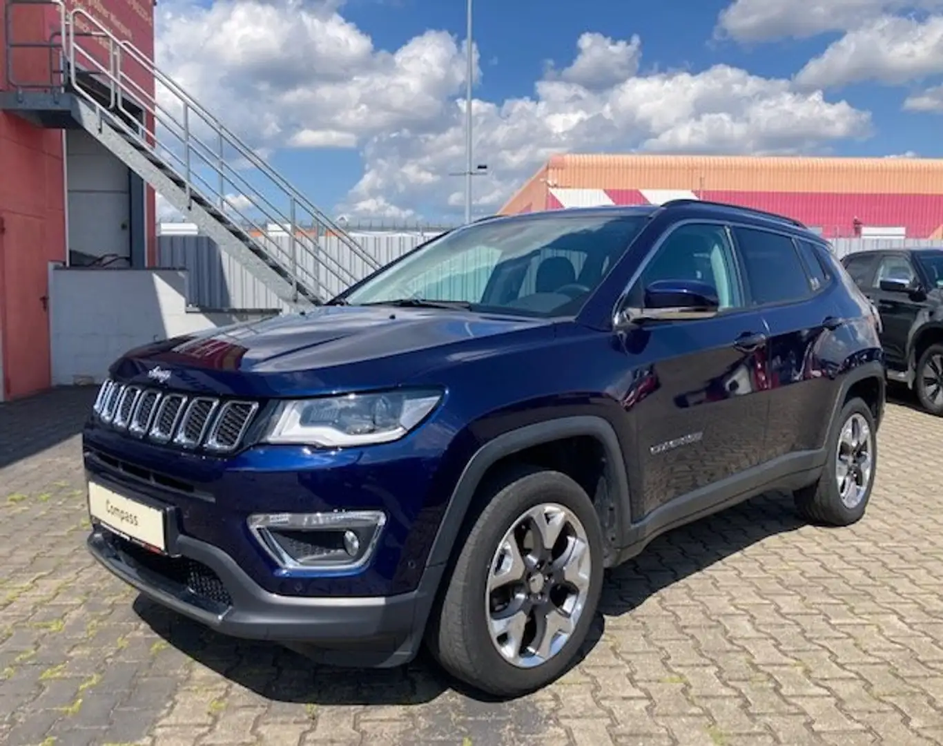Jeep Compass 1,4 Limited4x4/Automatik,8 fach Alu/El. Heckklappe Blau - 2