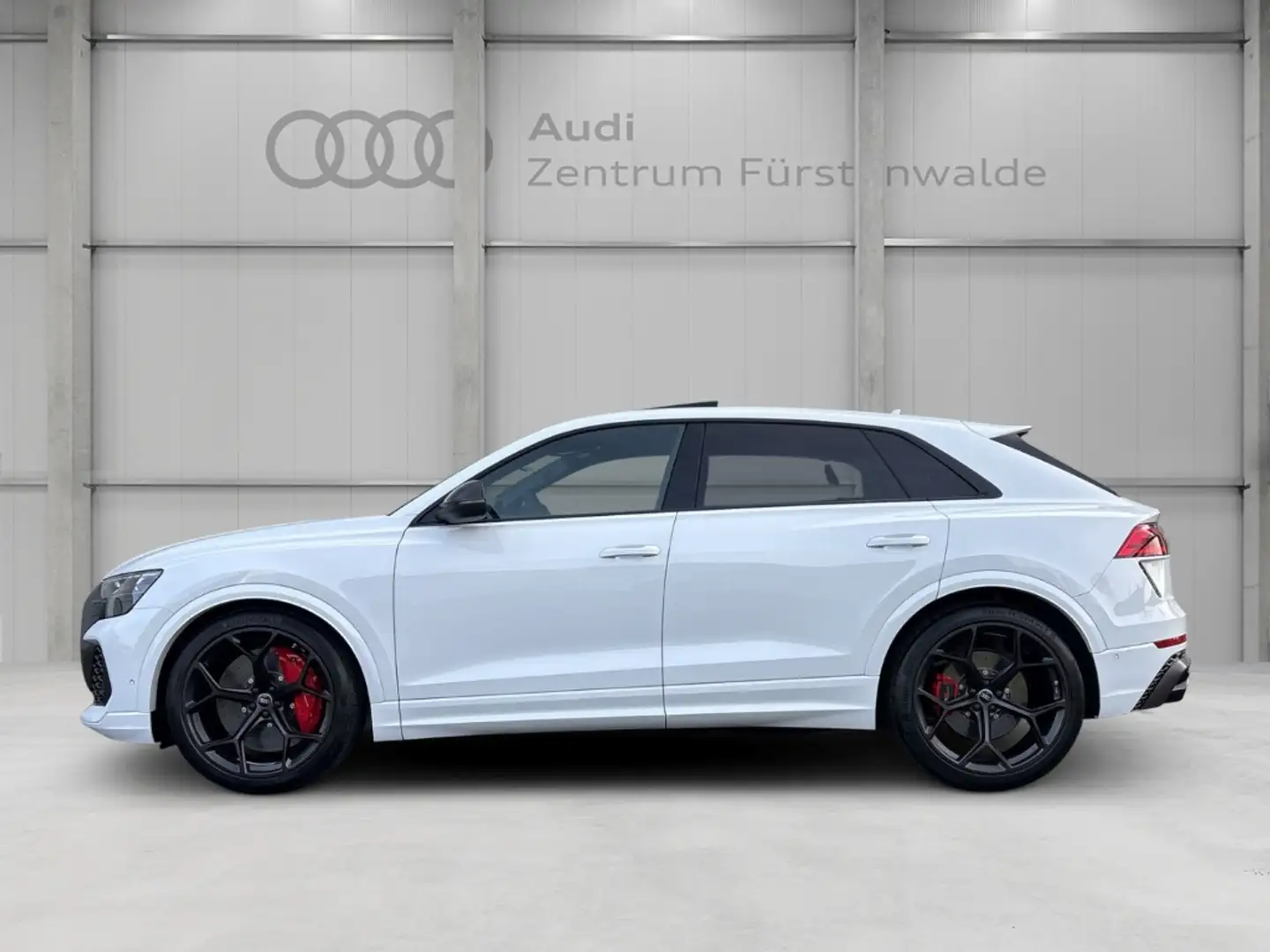 Audi RS Q8 performance tiptronic+Keramik+AHZ+Panodach+305Vmax Blanc - 2