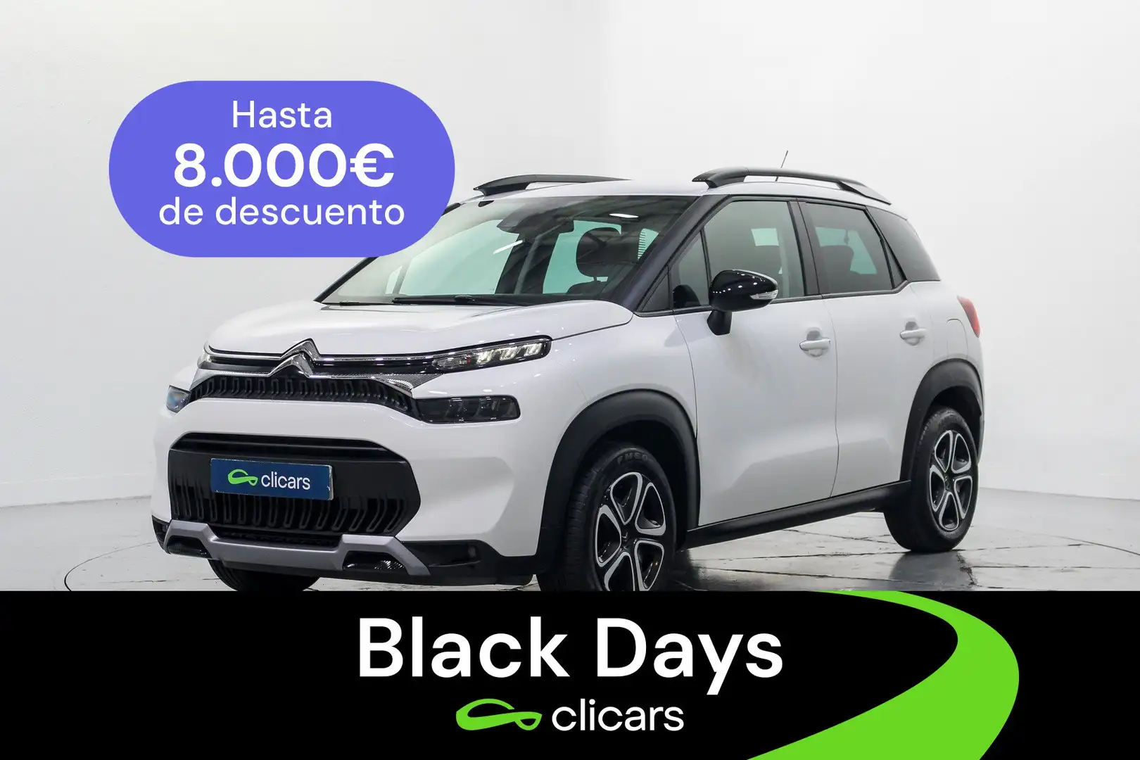 Citroen C3 Aircross Puretech S&S Feel Pack 110 Blanc - 1