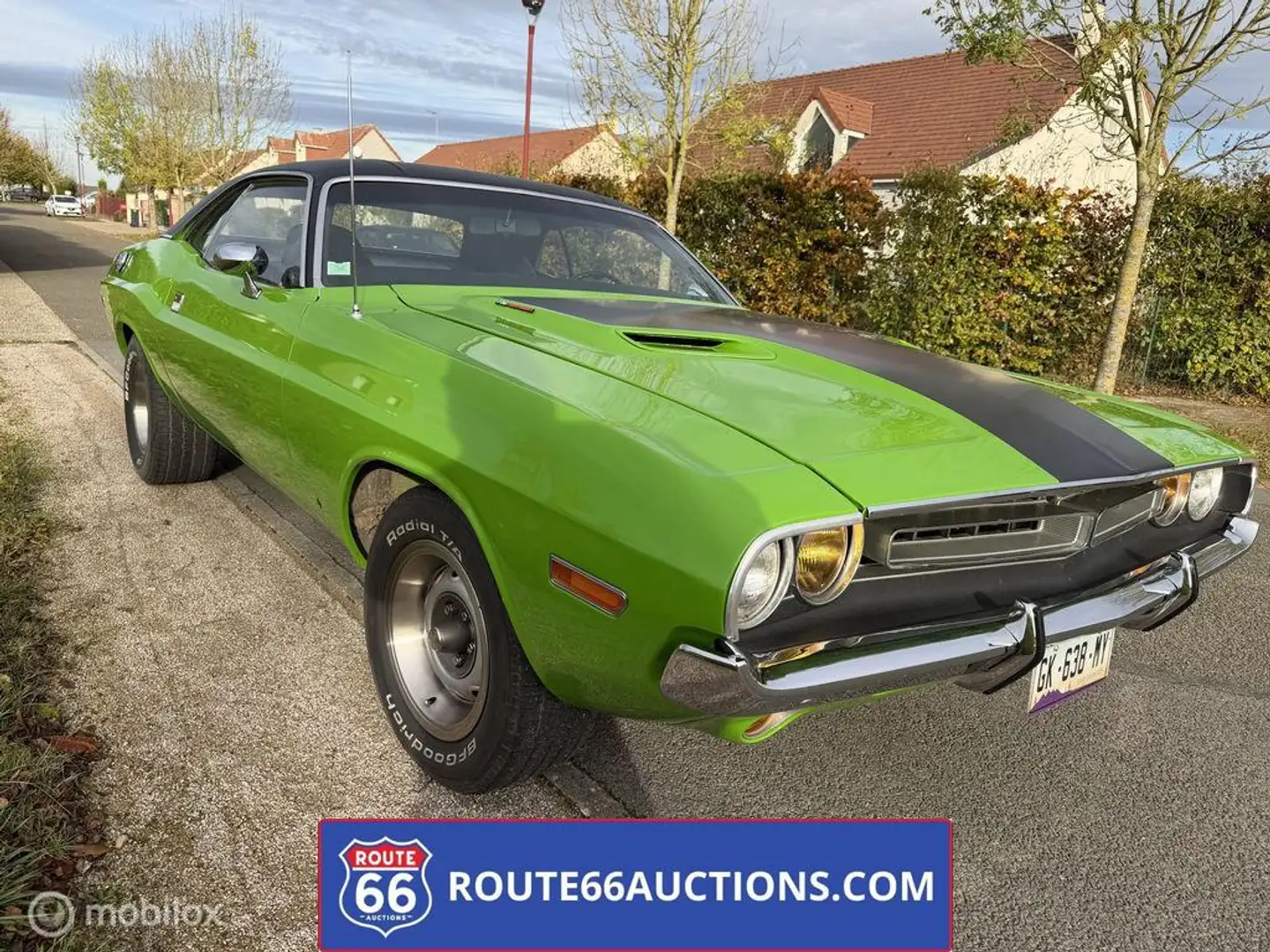 Dodge Challenger | 1971 | Route 66 Auctions Zwart - 1