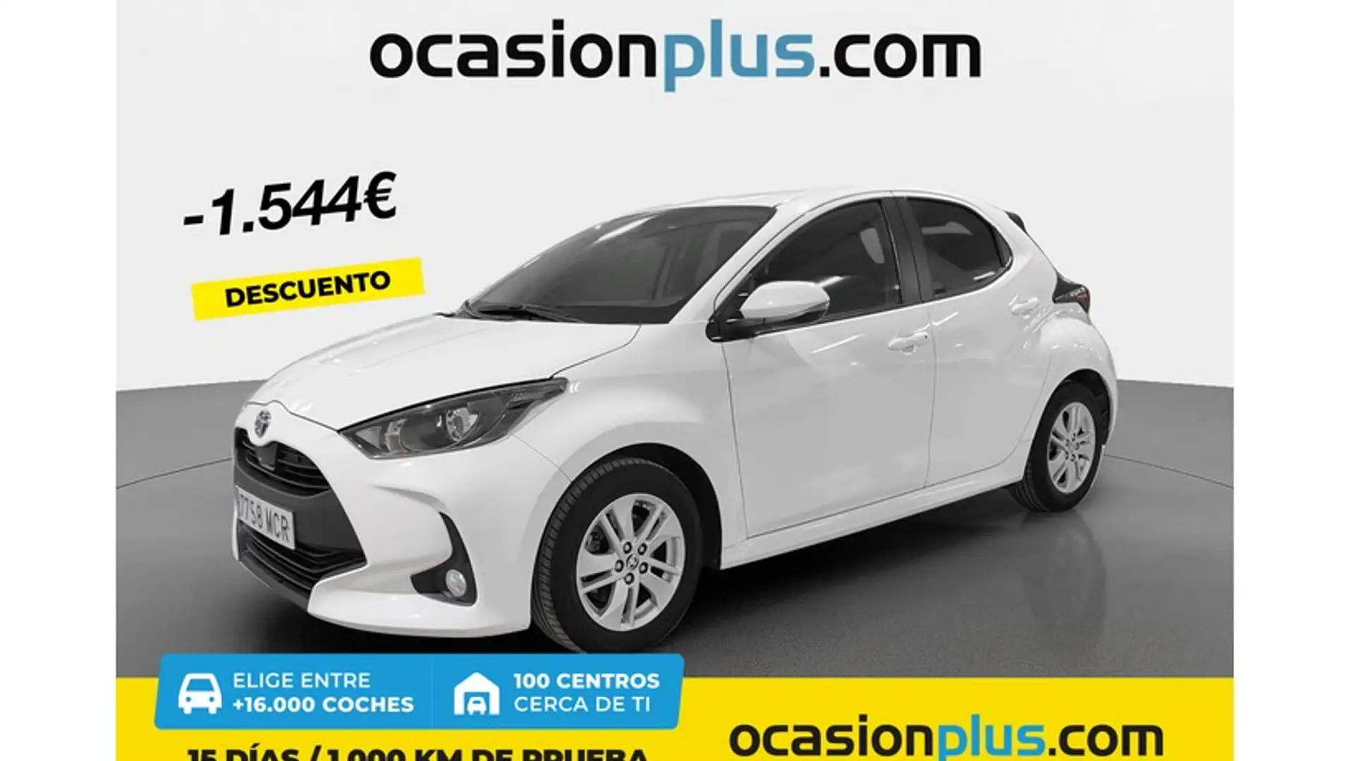 Toyota Yaris 120H 1.5 Business Plus Blanco - 1