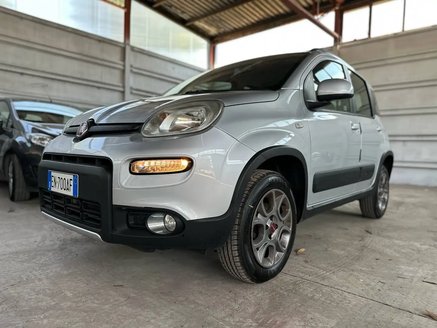 Fiat Panda Panda 1.3 mjt 16v 4x4 75cv Zilver - 1