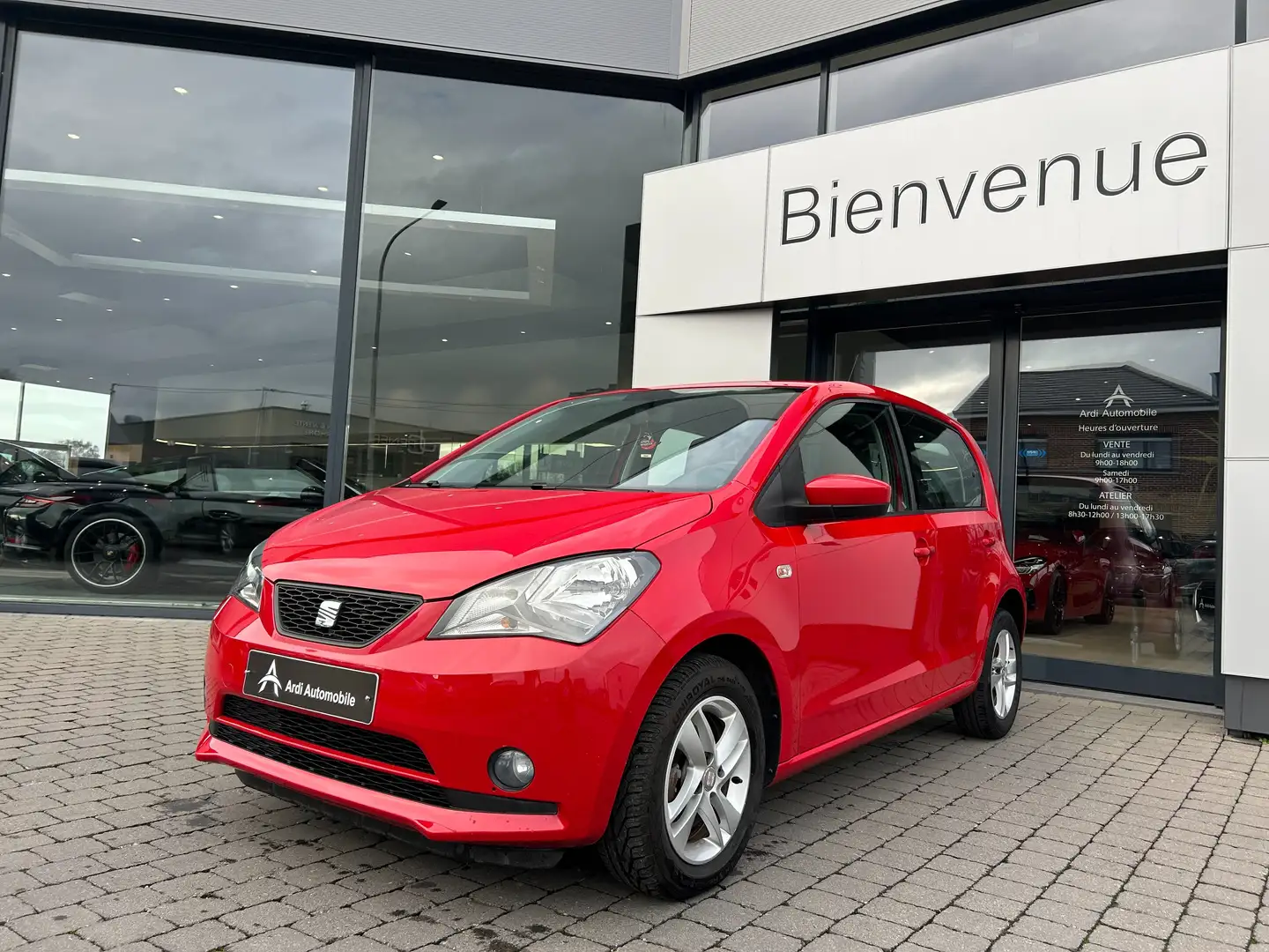 SEAT Mii 1.0i*AIRCO*1ER PROPRIETAIRE*GARANTIE 12 MOIS* Rouge - 1