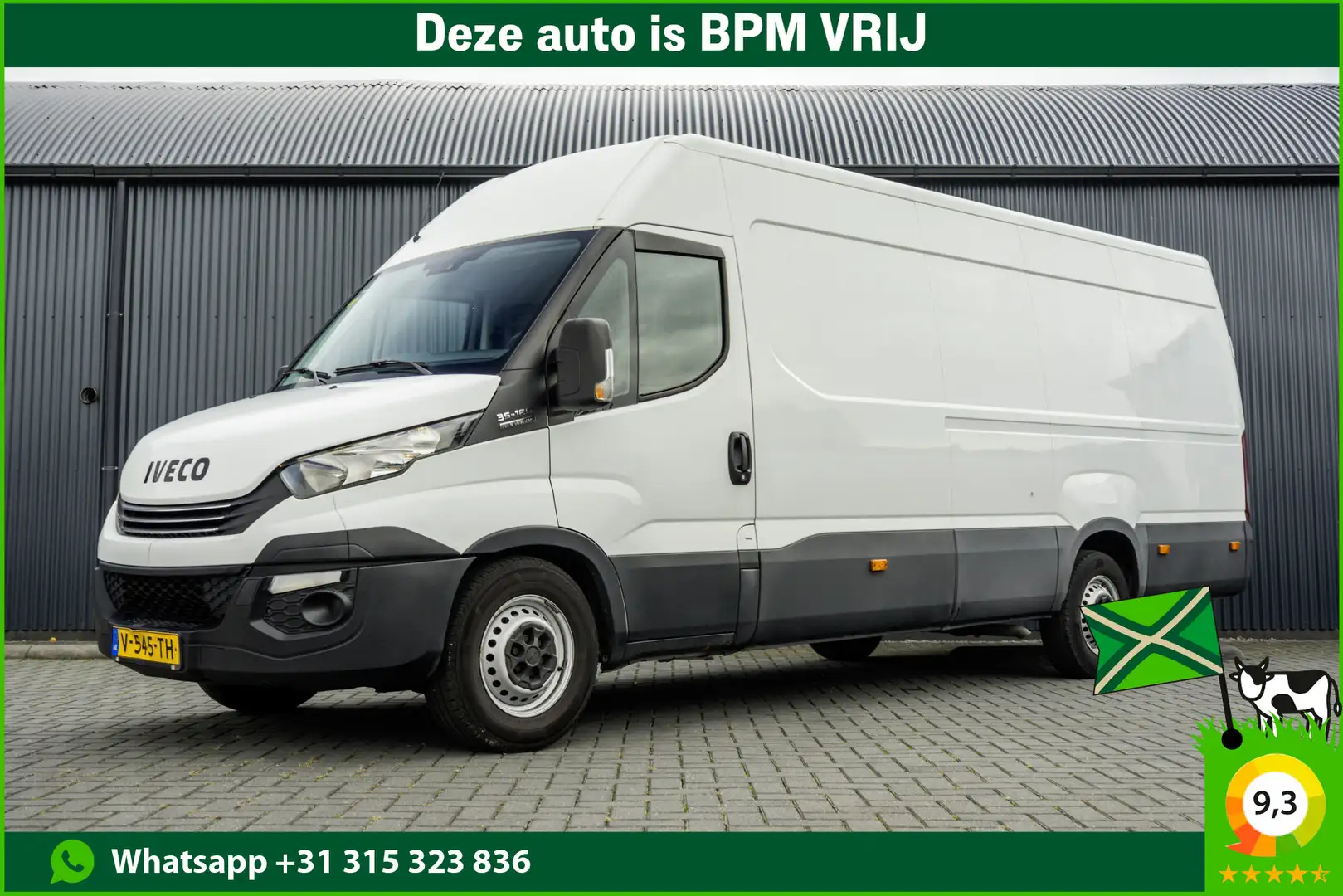 Iveco Daily 35S16V | L4H2 | 155PK | Automaat | Climate | Cruis Bianco - 1
