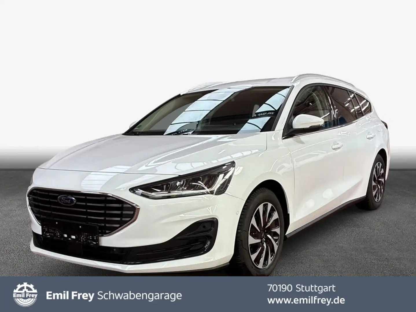 Ford Focus Turnier 1.5 EcoBlue Aut. TITANIUM EDITION Weiß - 1