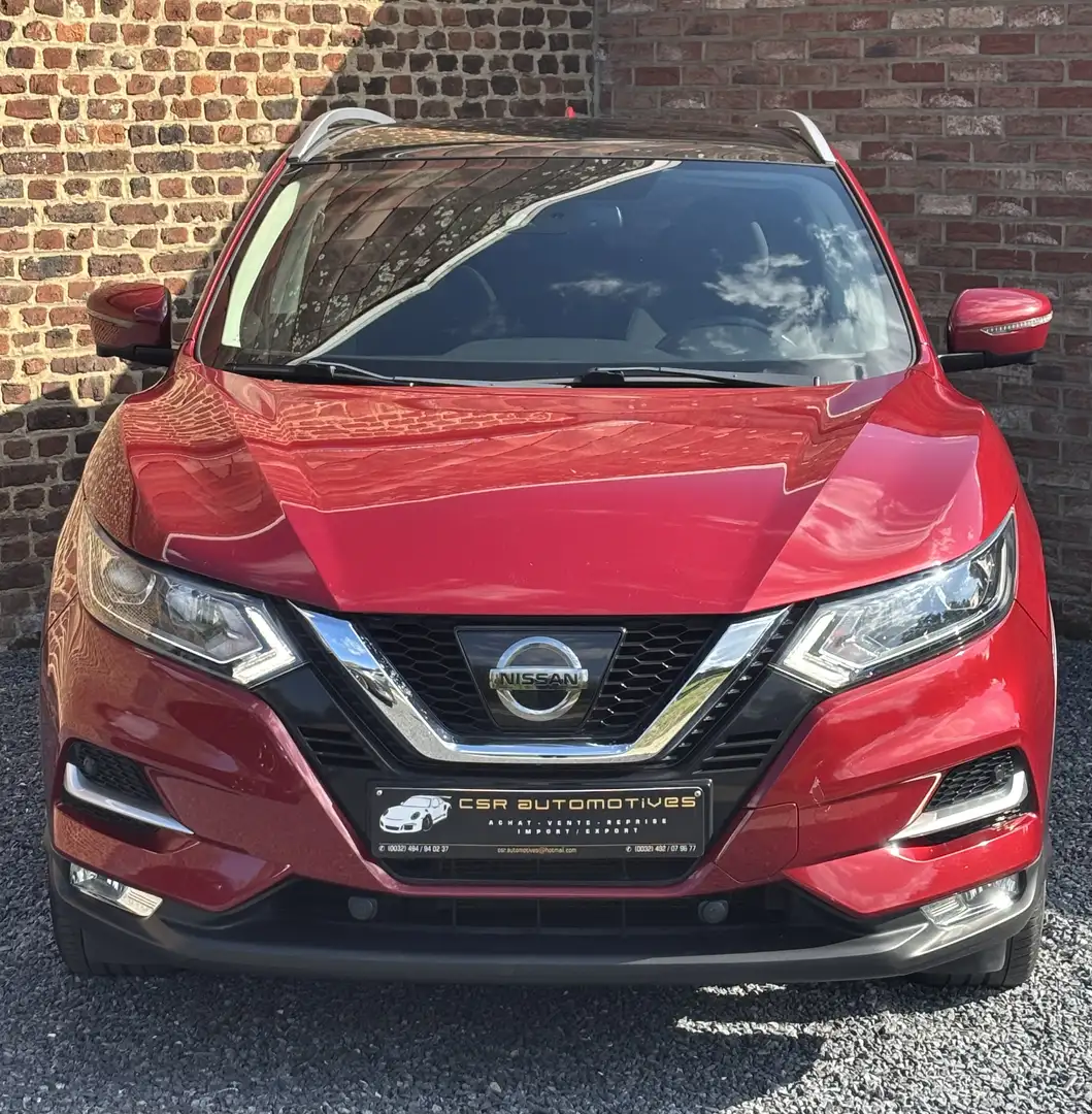 Nissan Qashqai 1.2 DIG-T Tekna // 12 MOIS GARANTIE // Rojo - 2