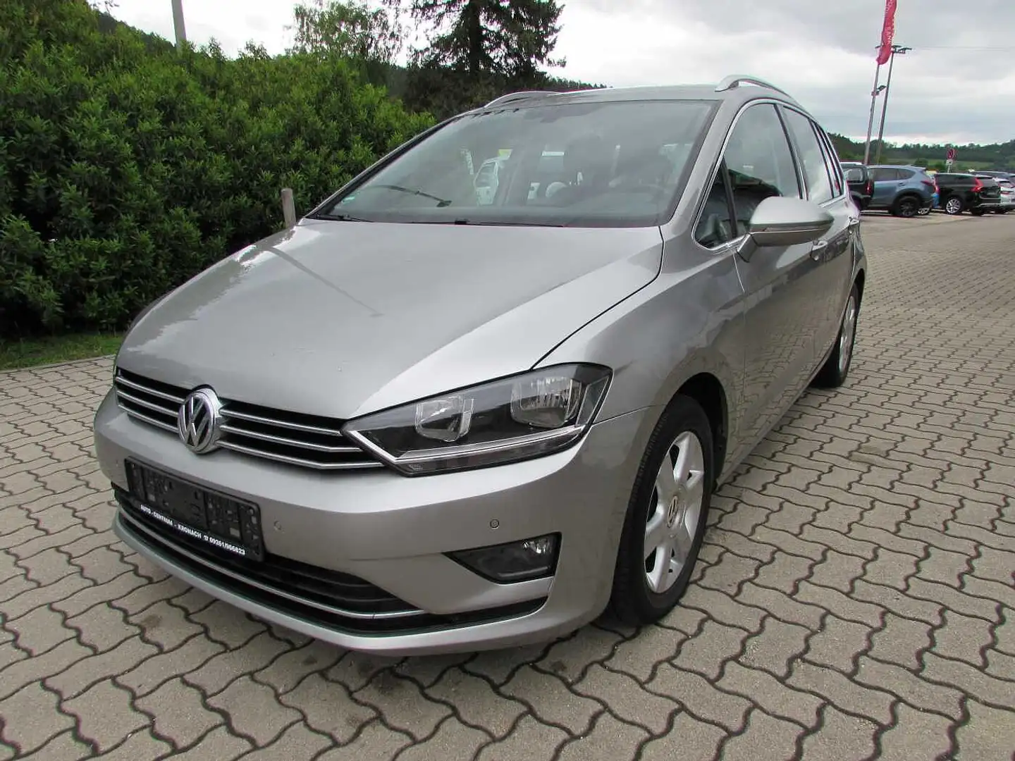 Volkswagen Golf VII Sportsvan 1.4 BMT DSG Highline Argento - 1