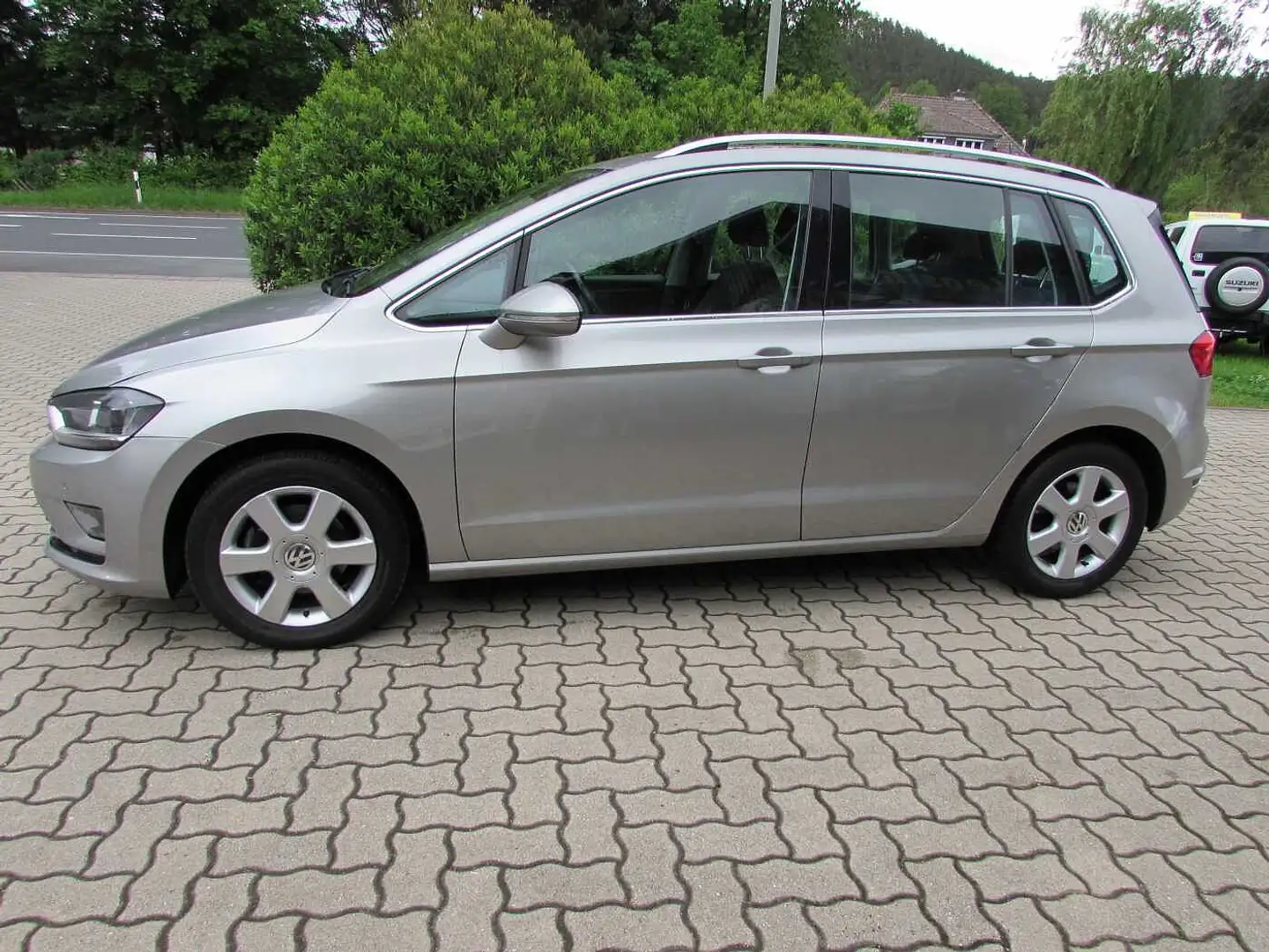Volkswagen Golf VII Sportsvan 1.4 BMT DSG Highline Argento - 2