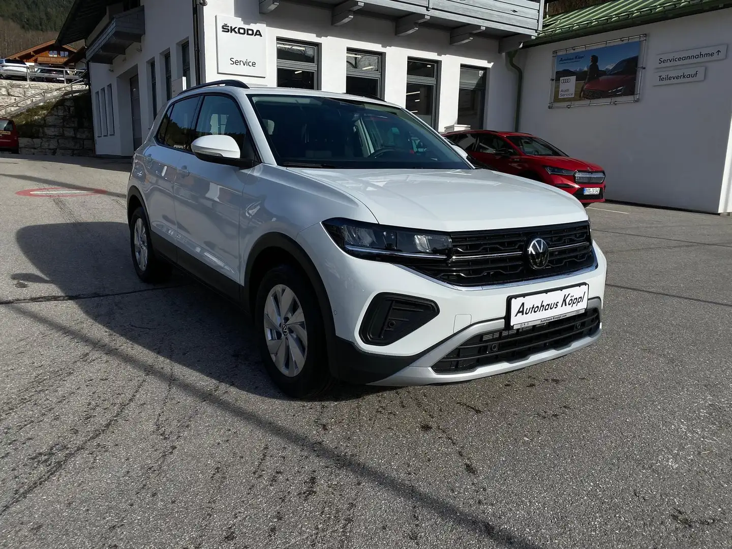 Volkswagen T-Cross 1.0 TSI DSG Life RFK LED 16" DAB ACC Weiß - 2